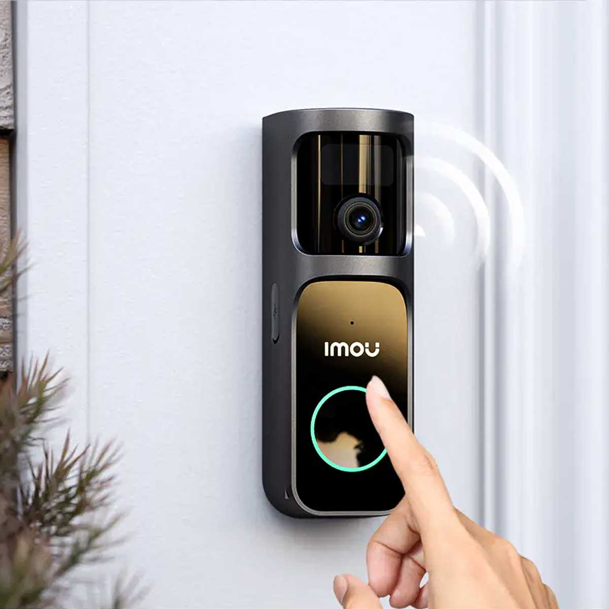 IMOU Türsprechanlage Doorbell 3 Kit, außen, weiß