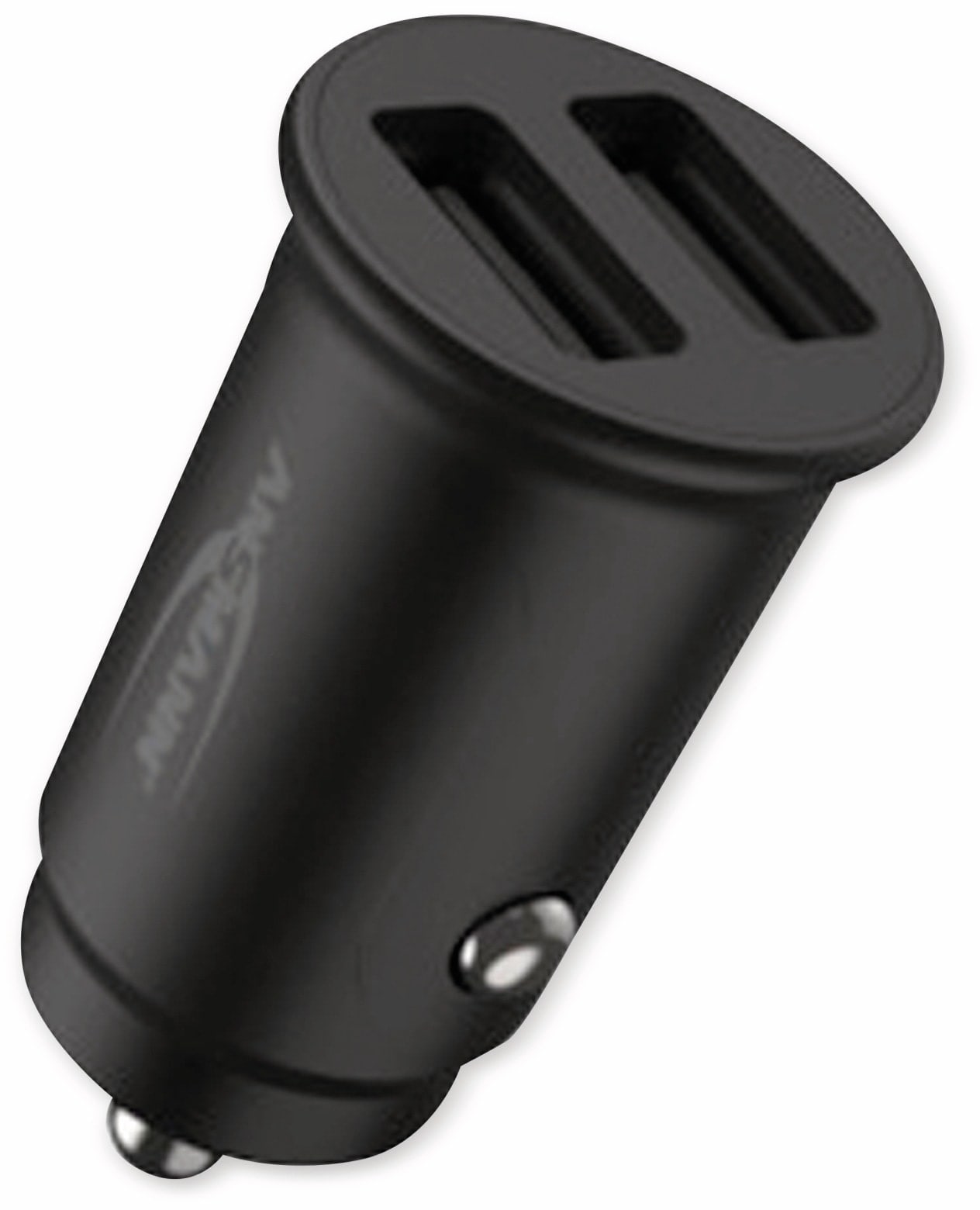 ANSMANN USB-Ladegerät KFZ CC212, 12 W, 5 V-, 2,4 A, 2-port, schwarz ANSMANN USB-Ladegerät KFZ CC212, 12 W, 5 V-, 2,4 A, 2-port, schwarz
