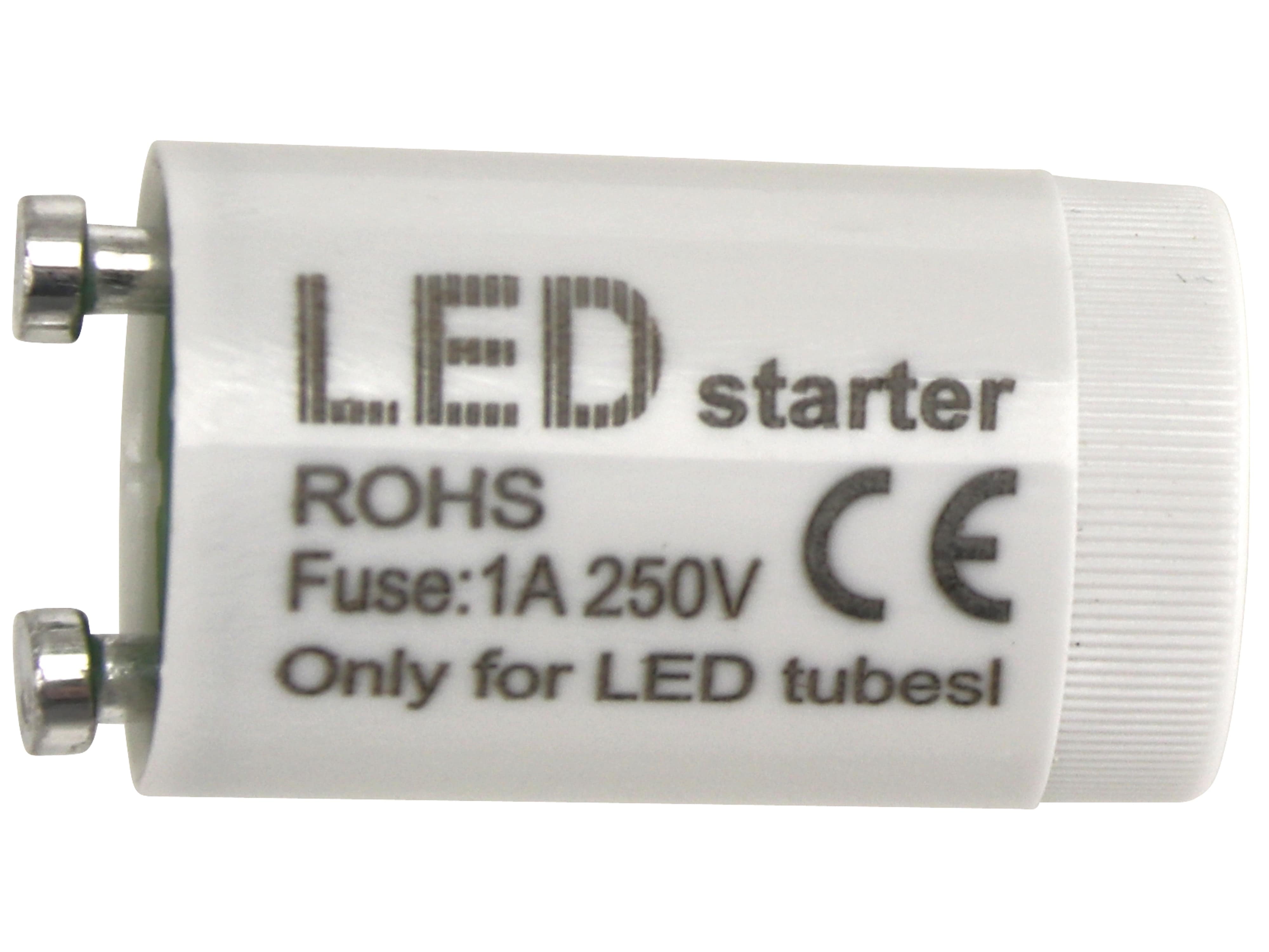 Starter Dummy mit Sicherung für LED-Röhren Starter Dummy mit Sicherung für LED-Röhren
