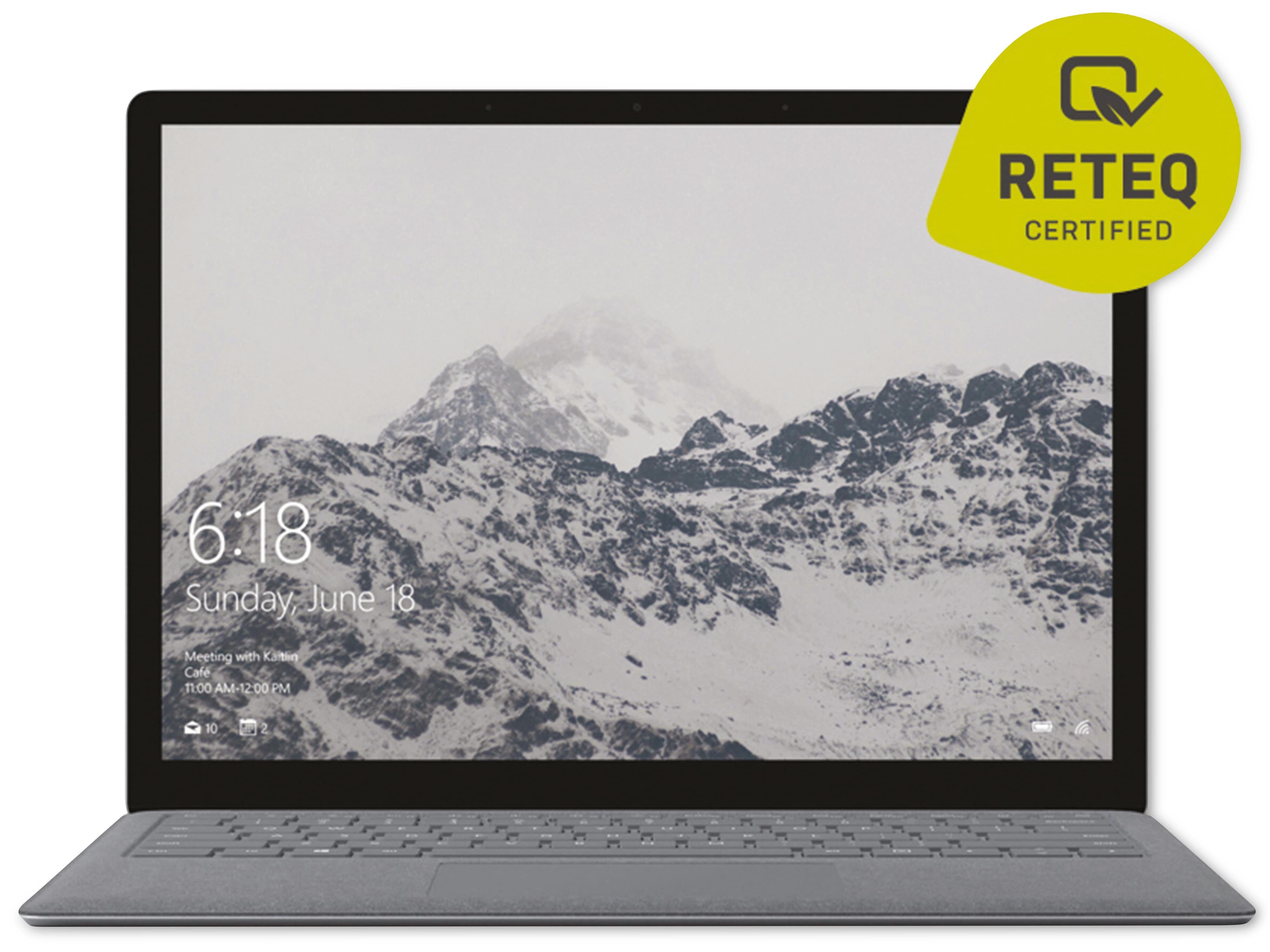 MICROSOFT Notebook Surface Gen1, 34,29 cm (13,5"), Intel i5, 256GB SSD, Win11Pro, Refurbished