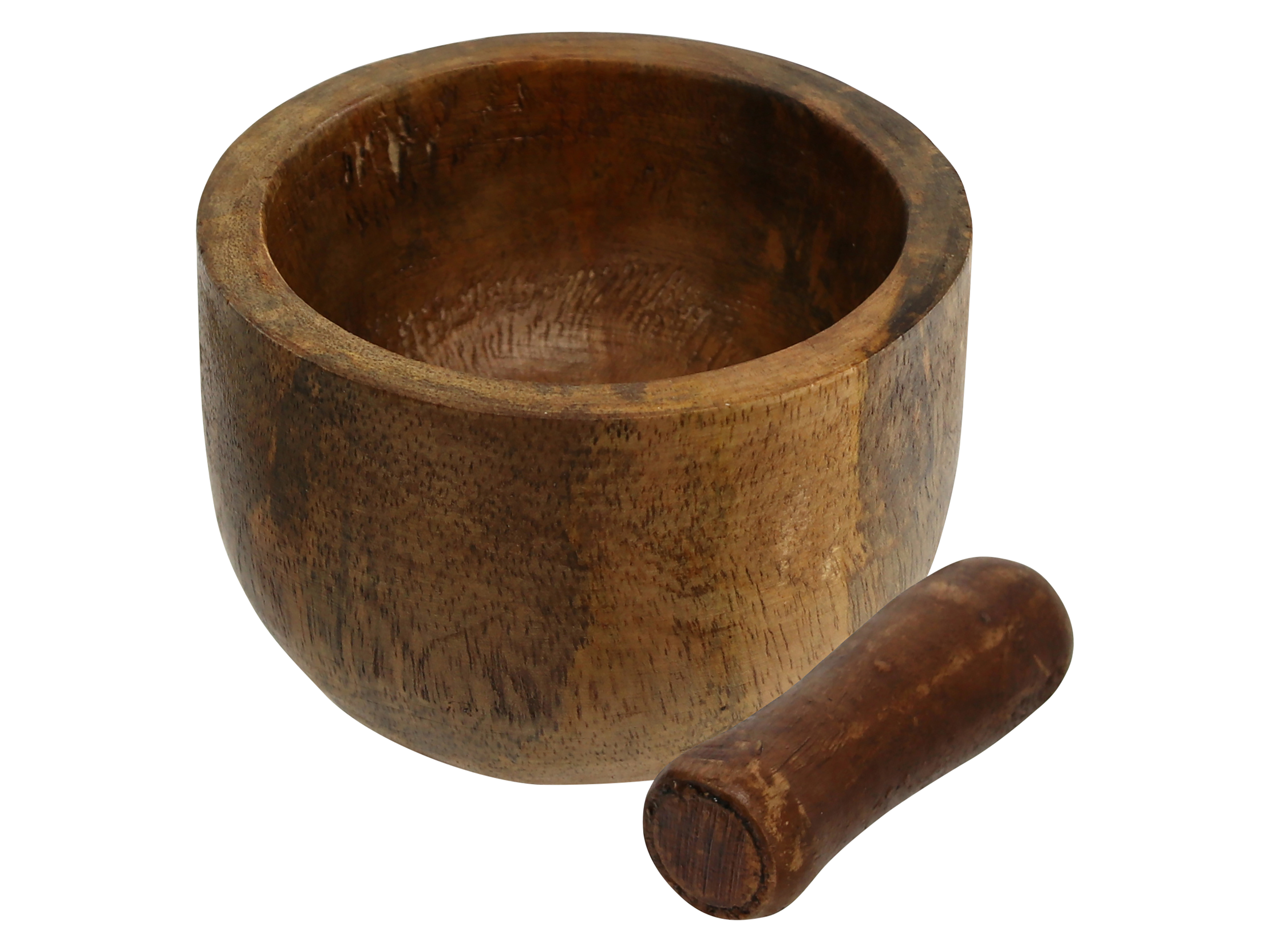 Holzmörser, 10x10x16 cm