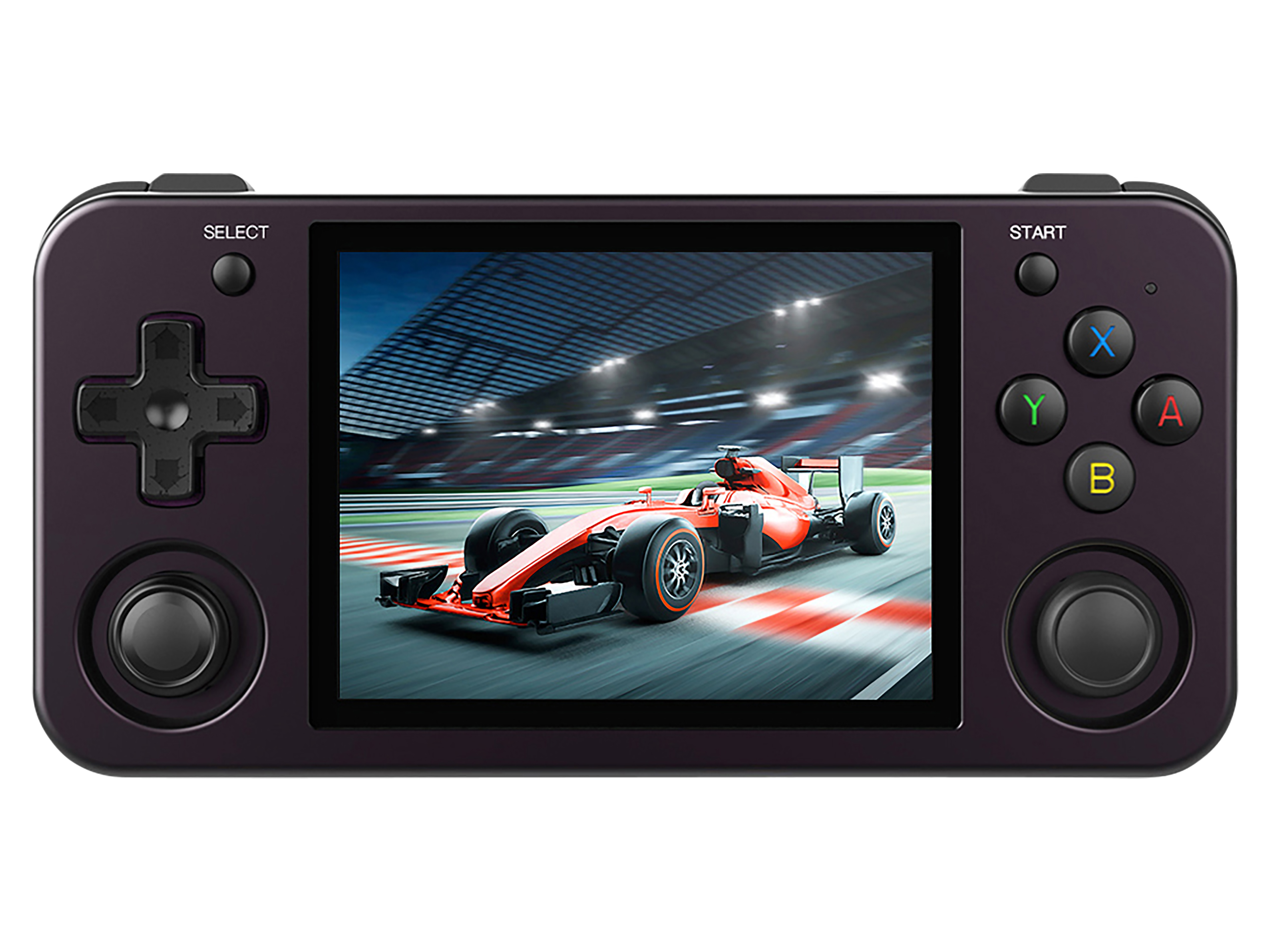 ANBERNIC Tragbare Retrogaming-Konsole, RG353M, dunkelviolett eloxiert