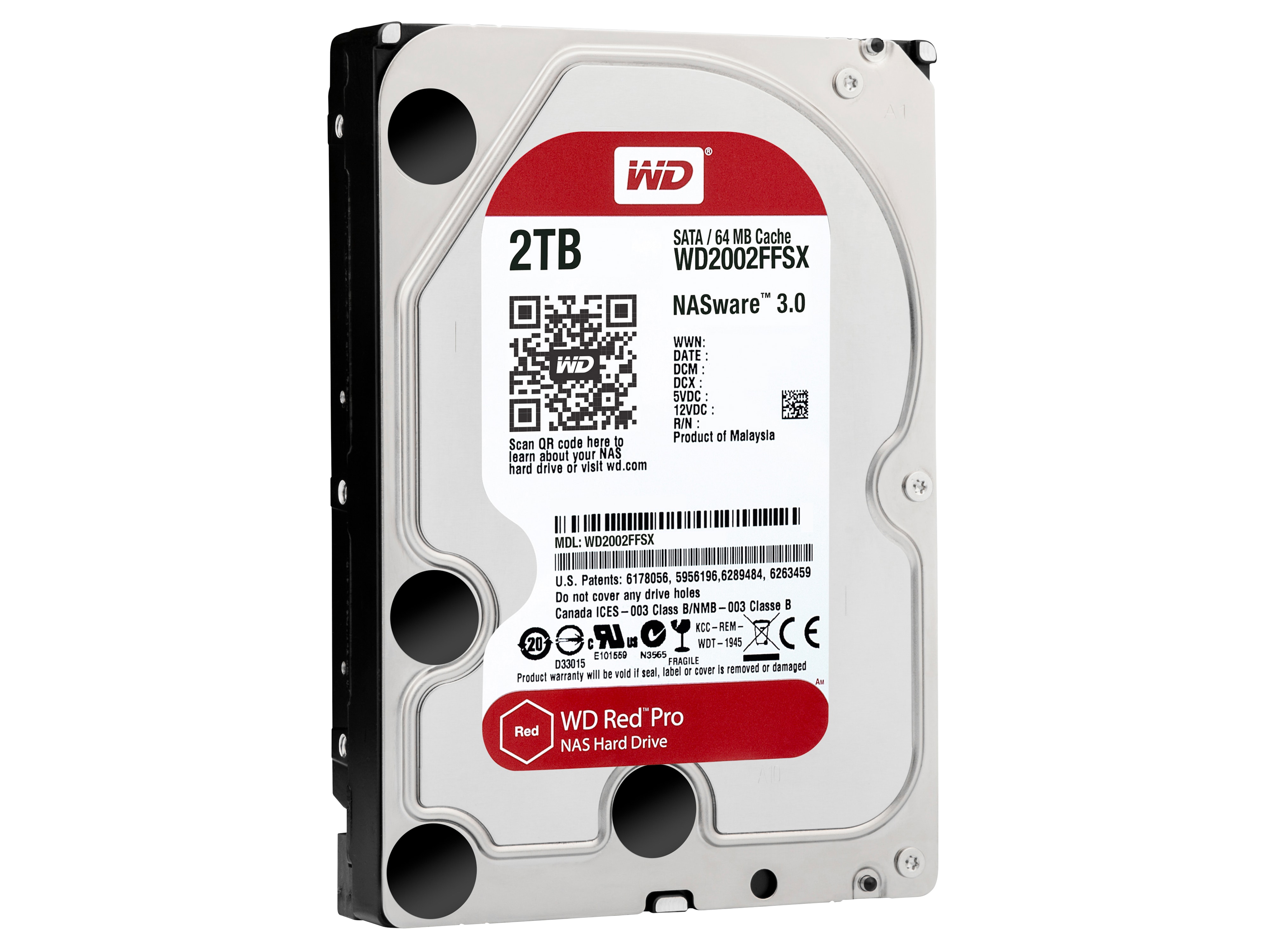 WESTERN DIGITAL HDD Red Pro WD2002FFSX 2TB