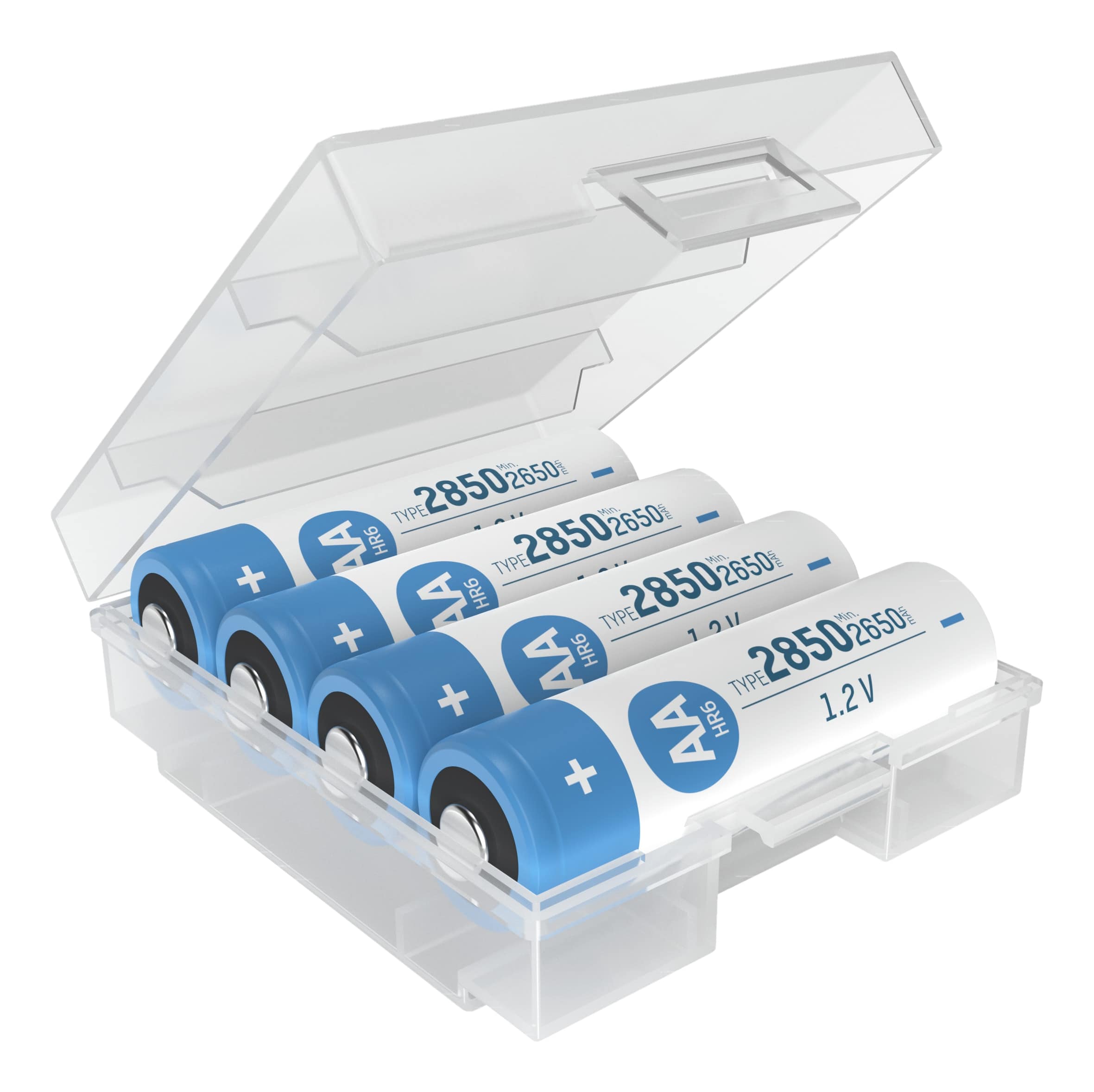 ANSMANN NiMH-Mignon-Akku 2850 mAh, 4 Stück, mit Batterienbox ANSMANN NiMH-Mignon-Akku 2850 mAh, 4 Stück, mit Batterienbox