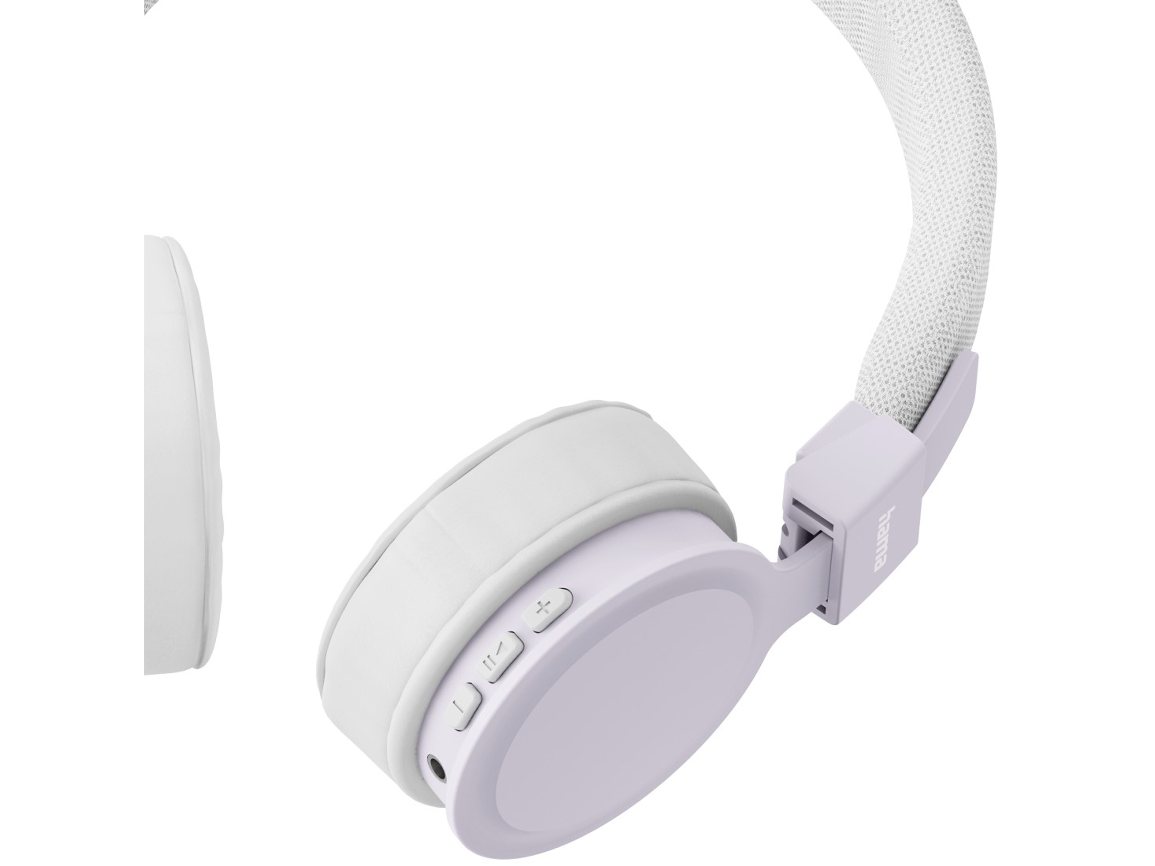 On-Ear Kopfhörer HAMA, Freedom Lit III, Bluetooth, faltbar, Sprachsteuerung weiß