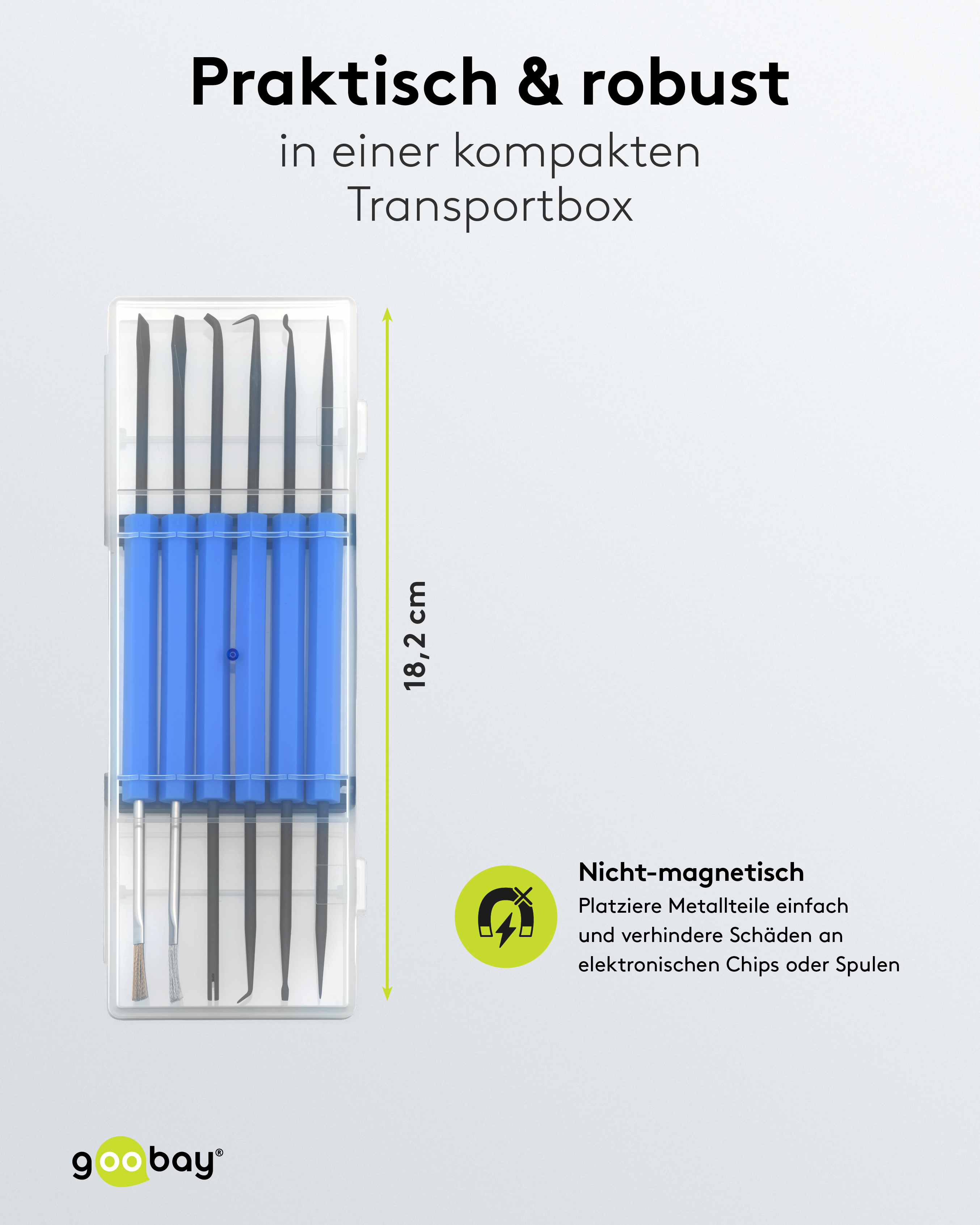 GOOBAY Lötwerkzeug, 77999, 6-teilig