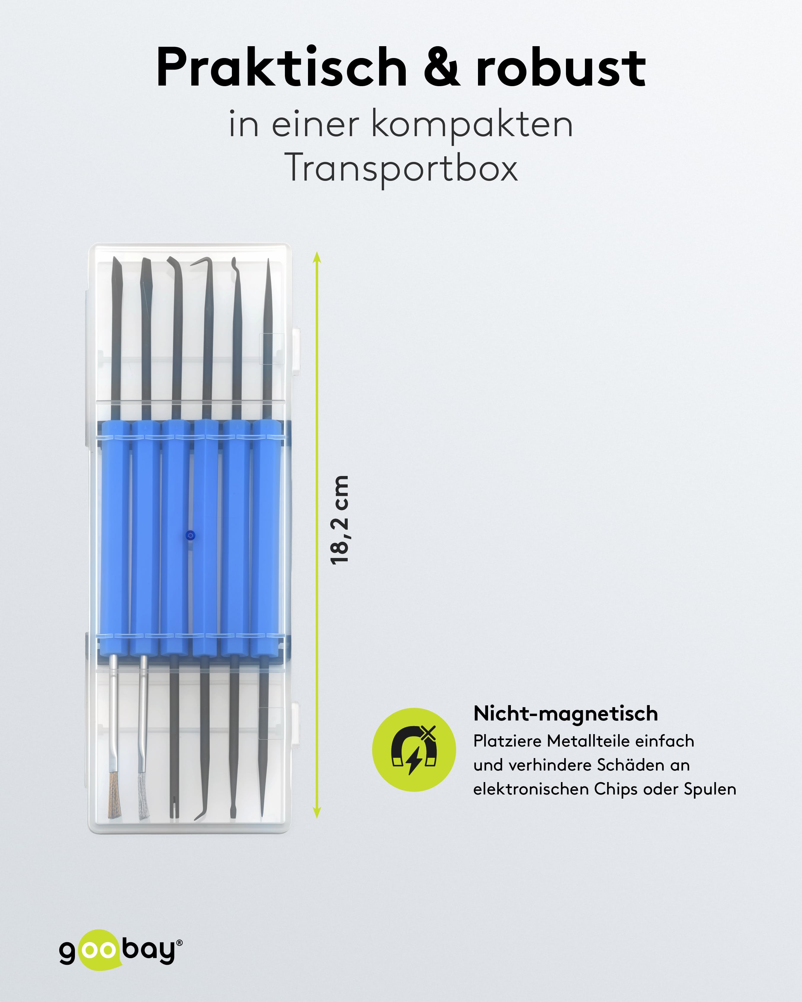 GOOBAY Lötwerkzeug, 77999, 6-teilig