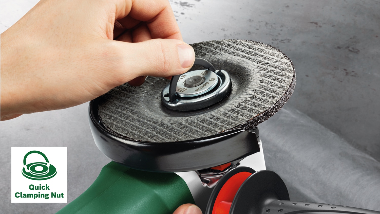 BOSCH Akku-Winkelschleifer AdvancedGrind 18V-80, 06033E5100, Solo