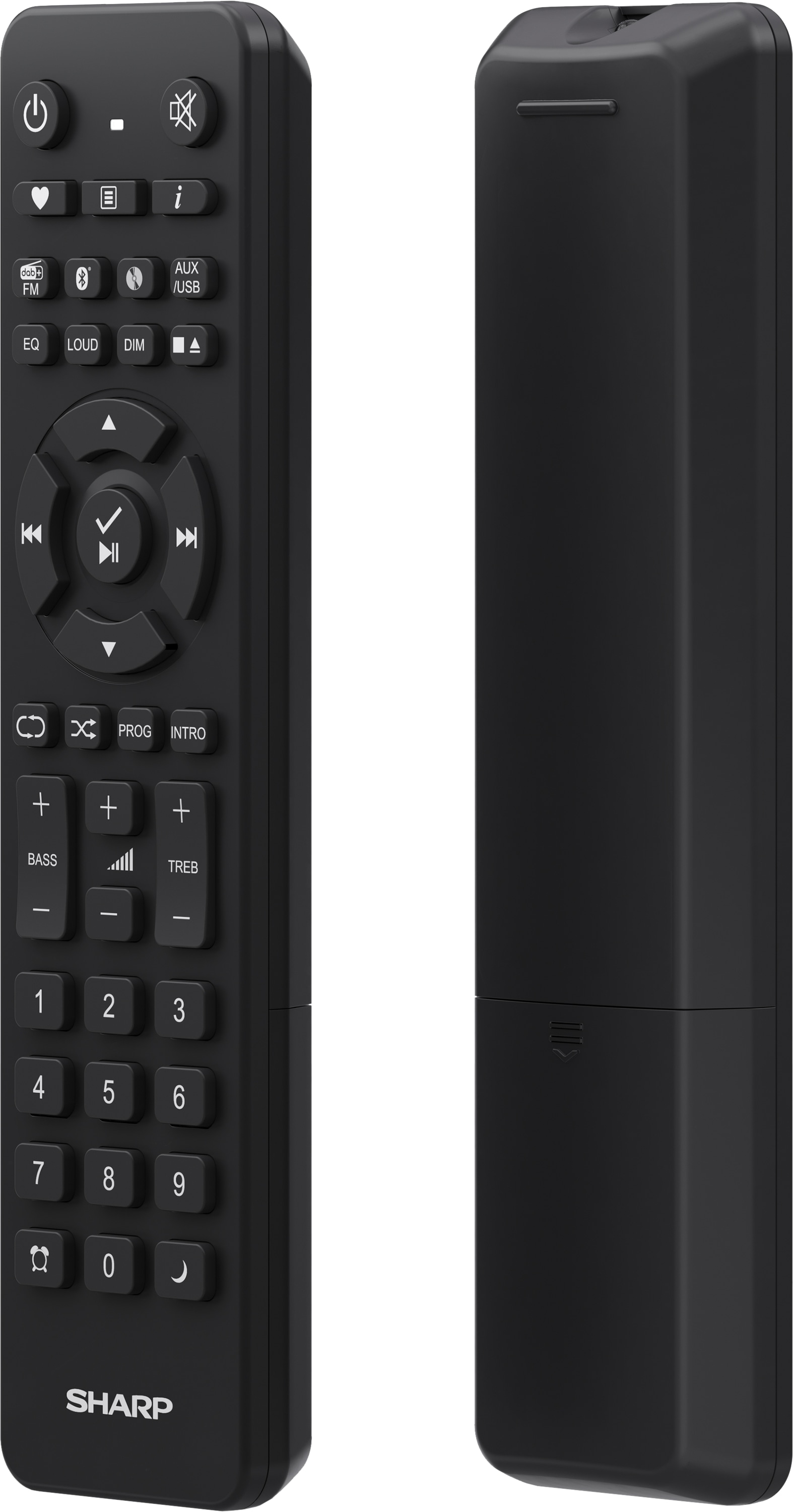 SHARP HiFi-Anlage XL-B520D, schwarz, DAB+, Bluetooth, MP3, CD-Laufwerk