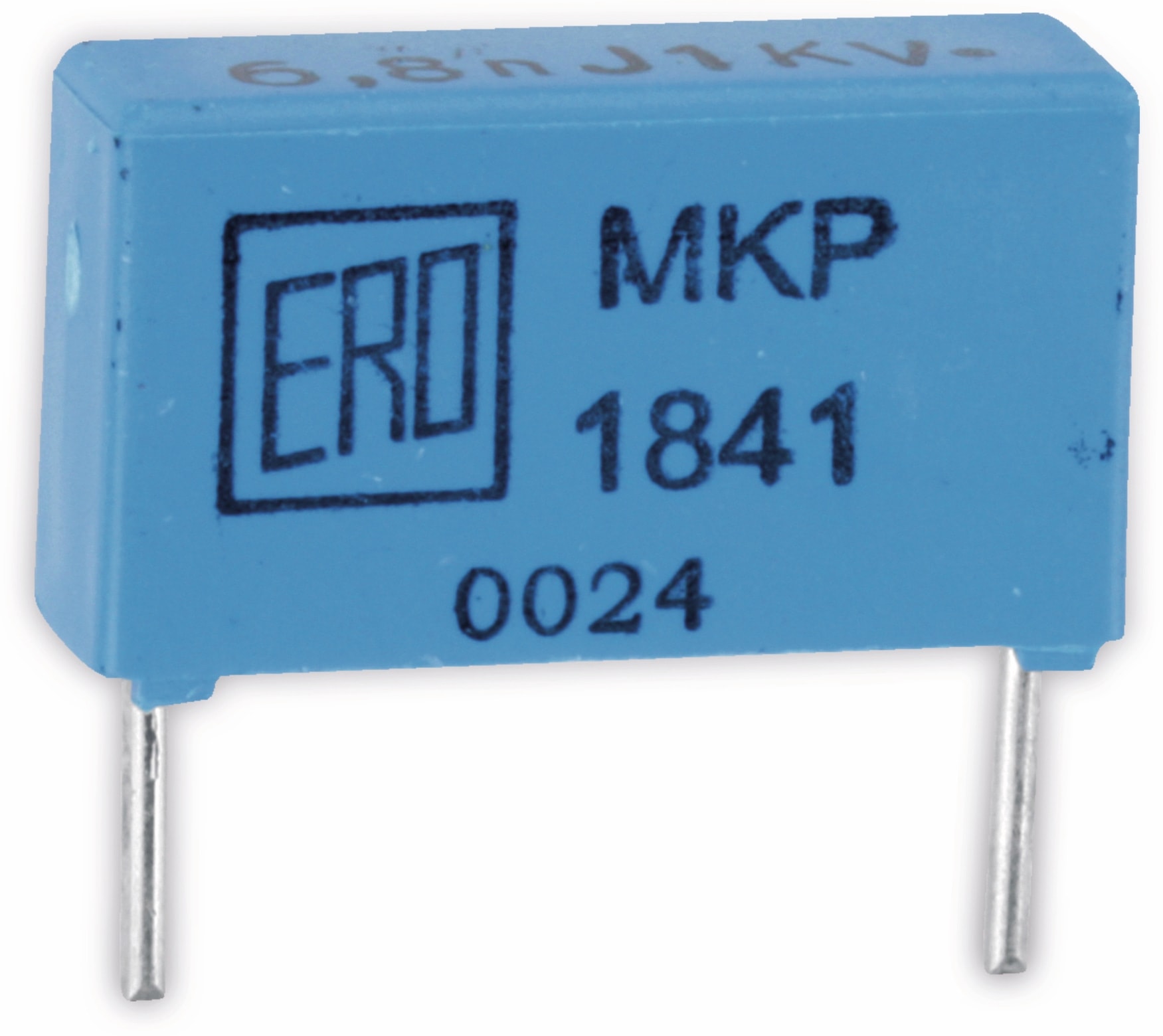 ERO Folienkondensator ROEDERSTEIN MKP1841, 6,8 nF, 1000 V-, radial, RM 15 ERO Folienkondensator ROEDERSTEIN MKP1841, 6,8 nF