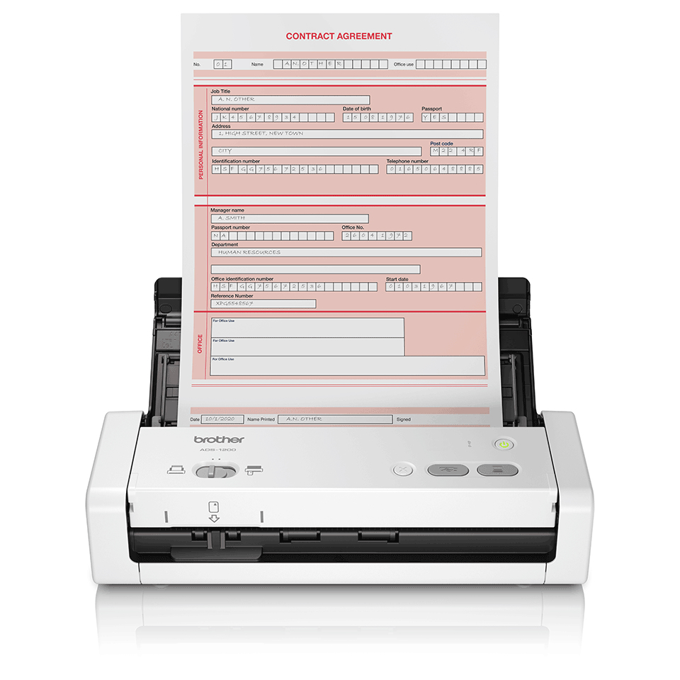 BROTHER Dokumentenscanner ADS-1200 - tragbar