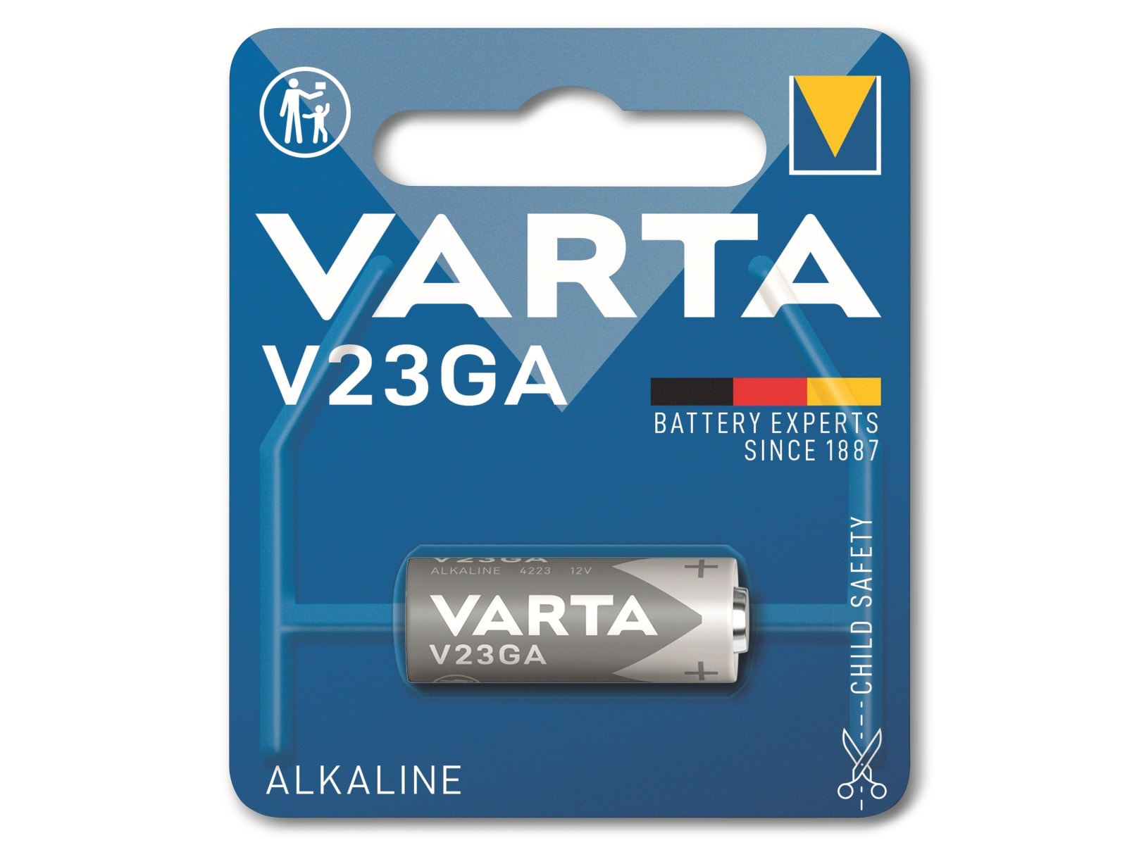 VARTA Batterie Alkaline, MN21, V23GA, 12V, Electronics, 1 Stück
