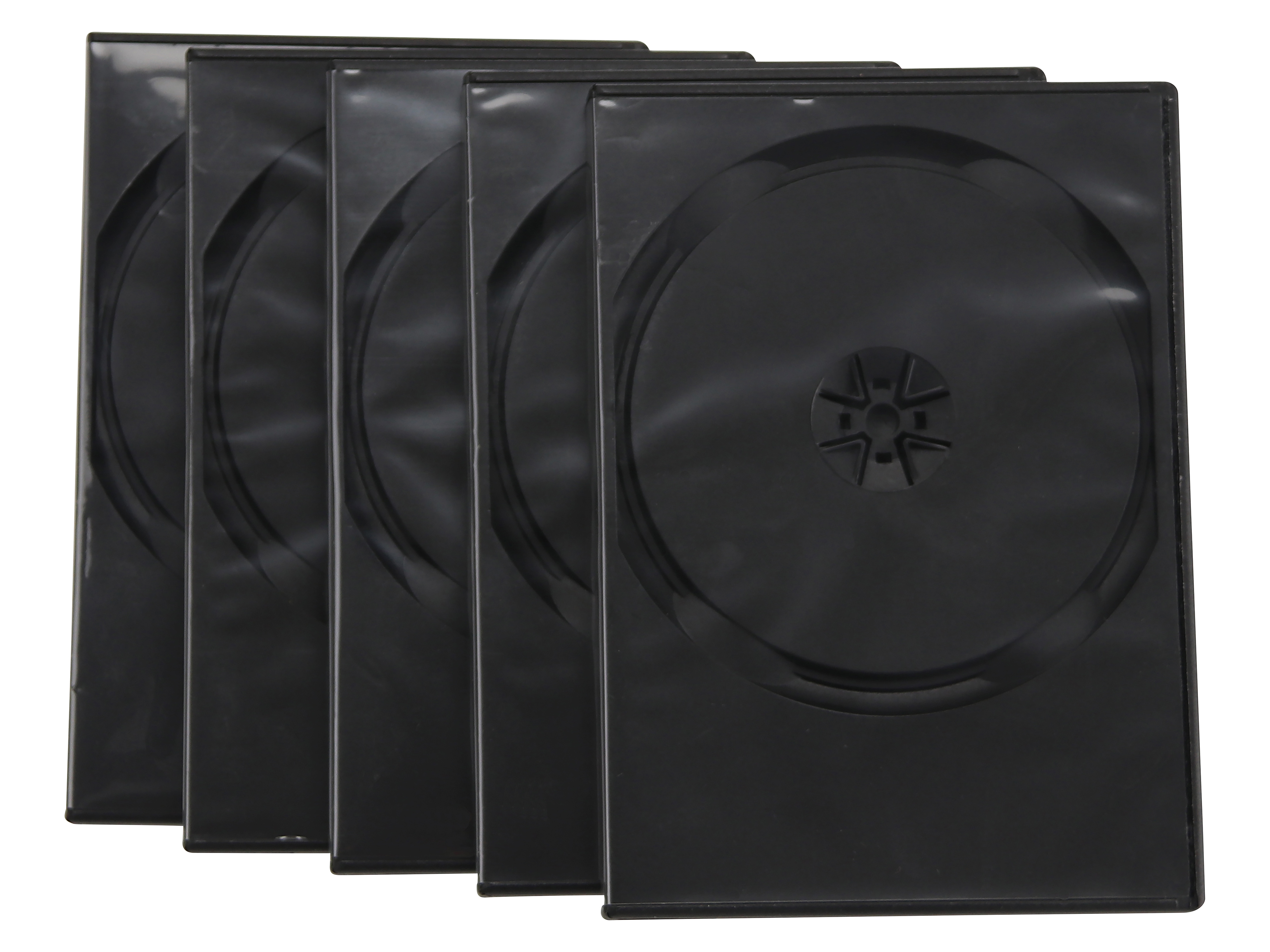 DVD-Leerhüllen DVH 205, Doppel-Leerhüllen, 5er Pack, schwarz DVD-Leerhüllen DVH 205, Doppel-Leerhüllen, 5er Pack, schwarz