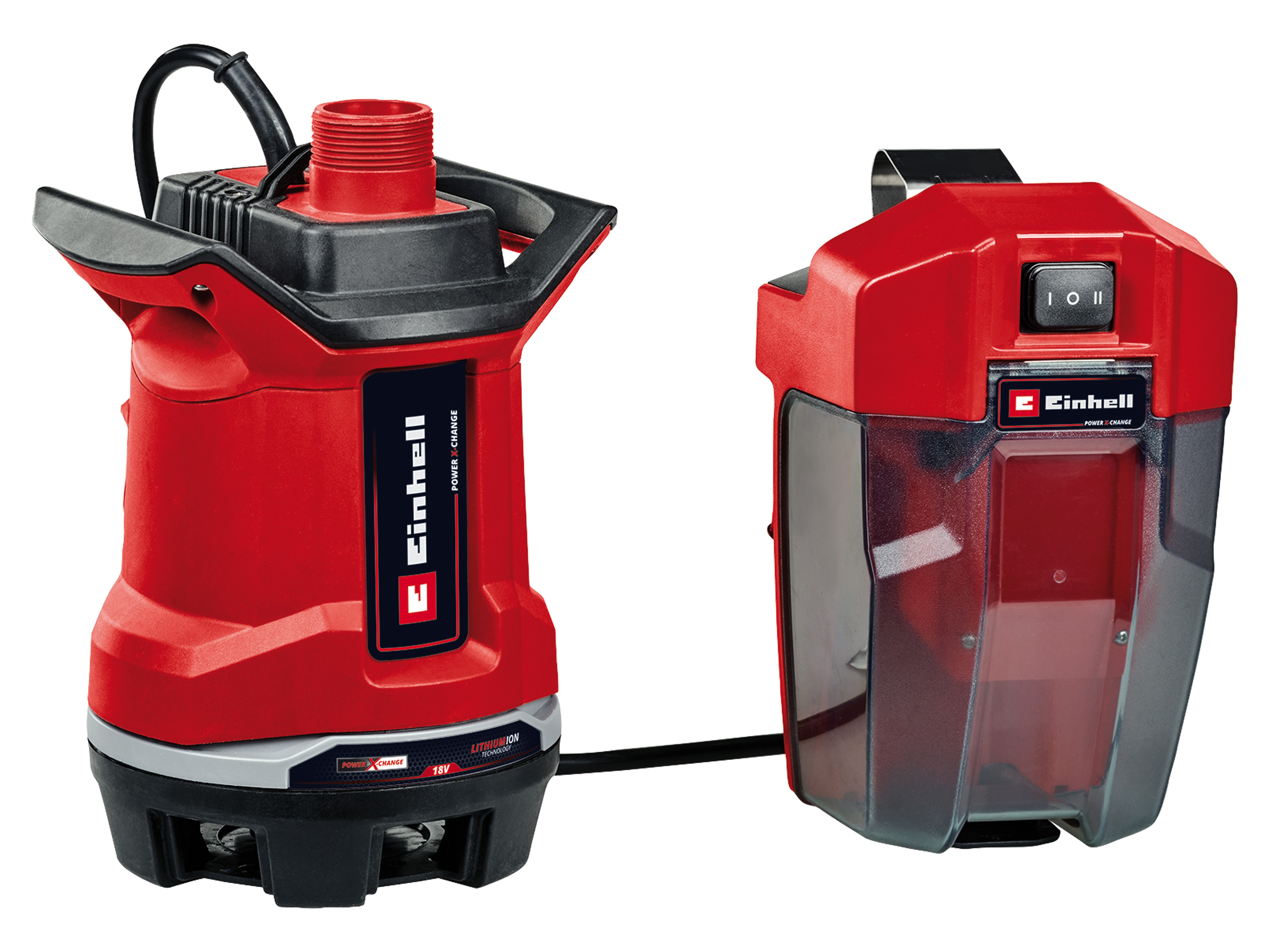 EINHELL Akku-Schmutzwasserpumpe GE-DP 18/25 Li + Starterset EINHELL Akku-Schmutzwasserpumpe GE-DP 18/25 Li + Starterset