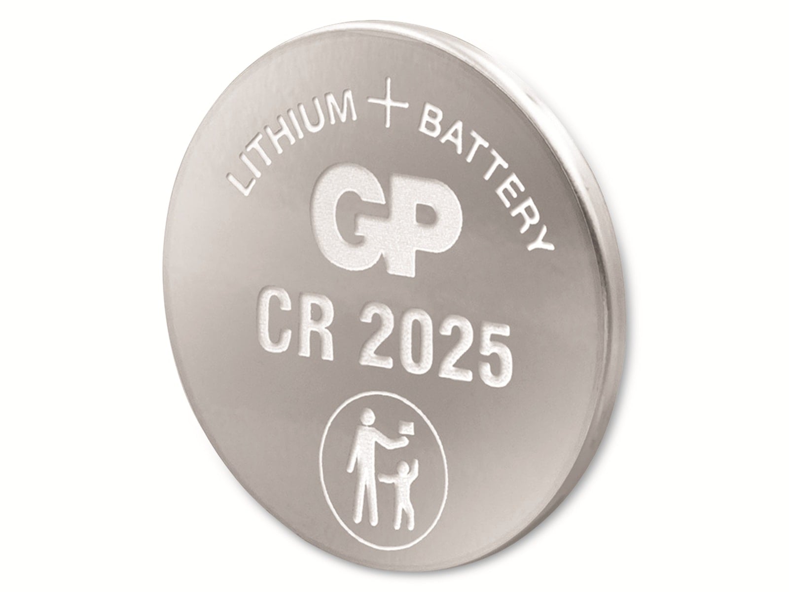 GP Lithium-Knopfzelle CR2025, 3V, 10 Stück GP Lithium-Knopfzelle CR2025, 3V, 10 Stück