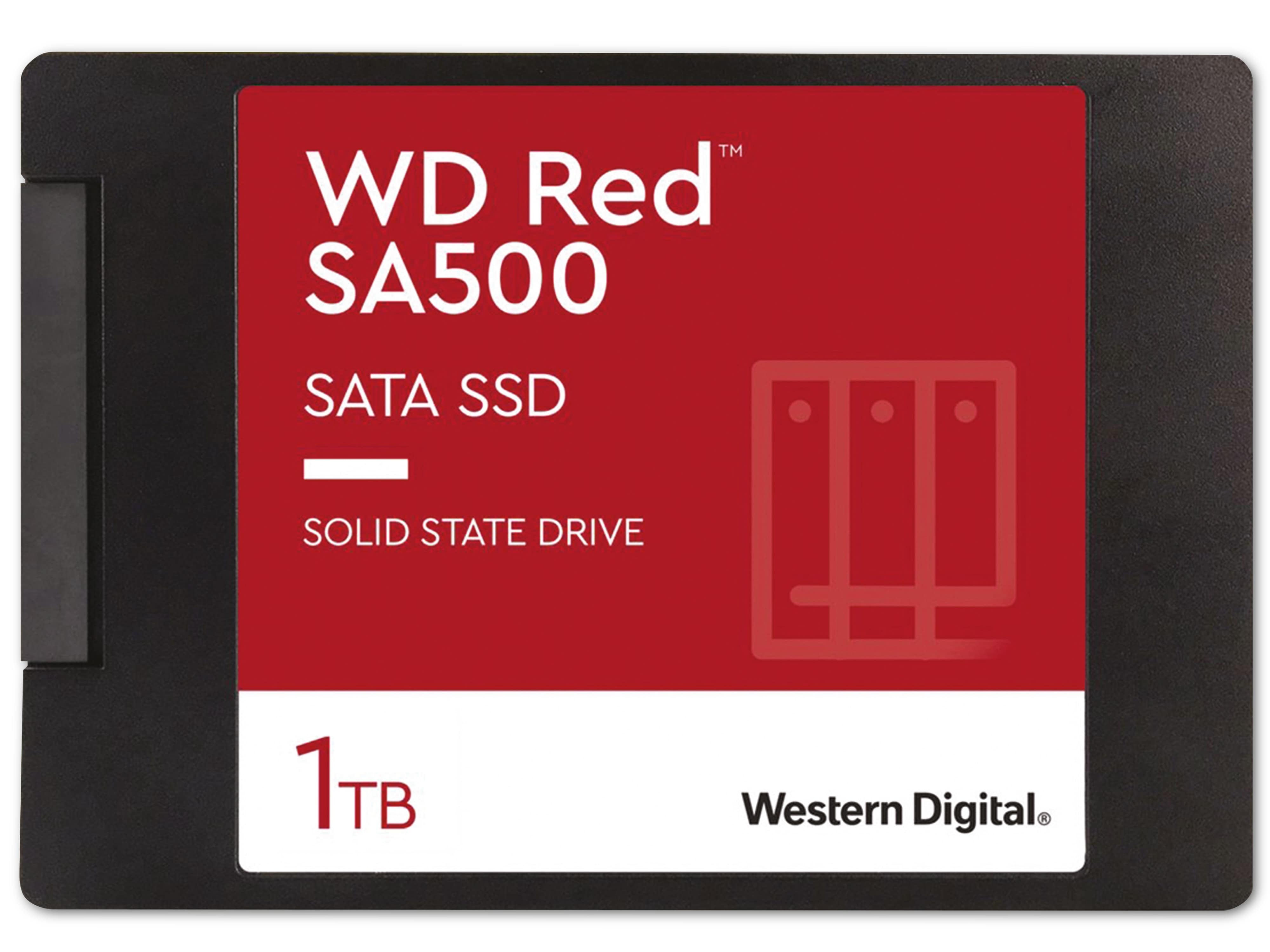 WESTERN DIGITAL SATA-SSD WD Red SA500, 1 TB, 7mm, intern WESTERN DIGITAL SATA-SSD WD Red SA500, 1 TB, 7mm, intern