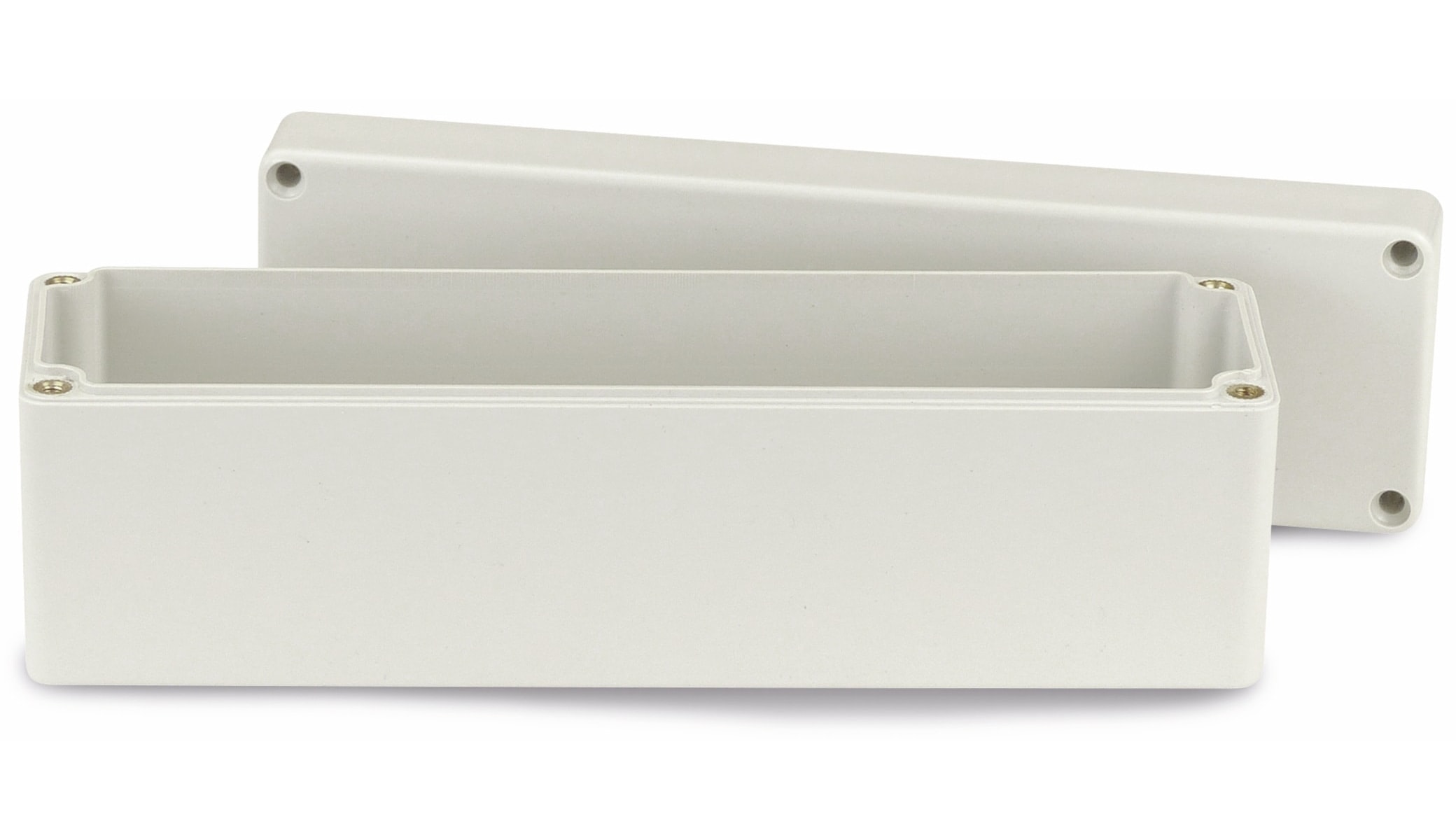 Modulgehäuse ABS, 160x45x55 mm, IP65, lichtgrau