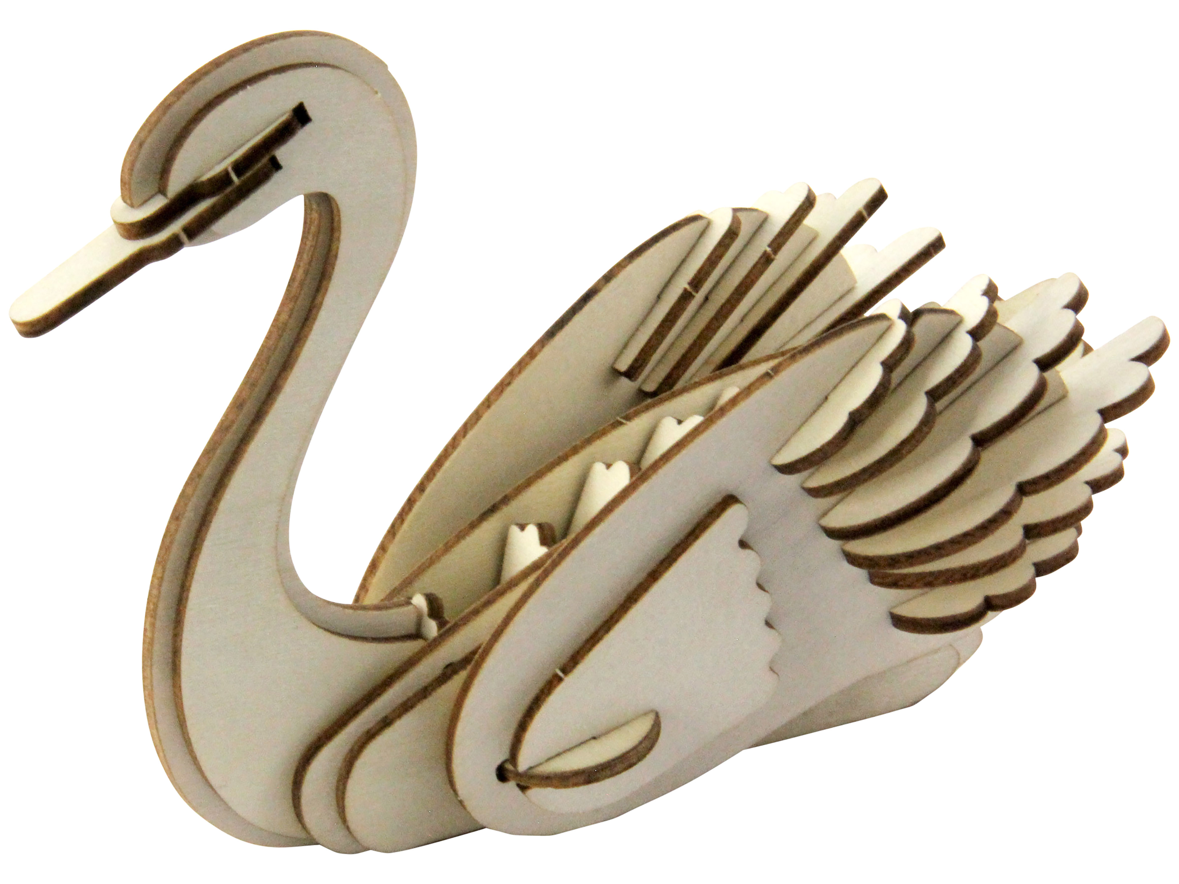 SOL-EXPERT 3D Holz Puzzle Schwan