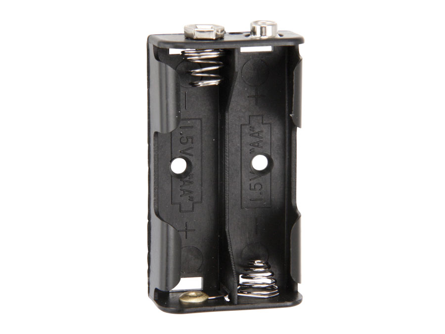 Batteriehalter, 2x Mignon, Clipanschluss Batteriehalter, 2x Mignon, Clipanschluss
