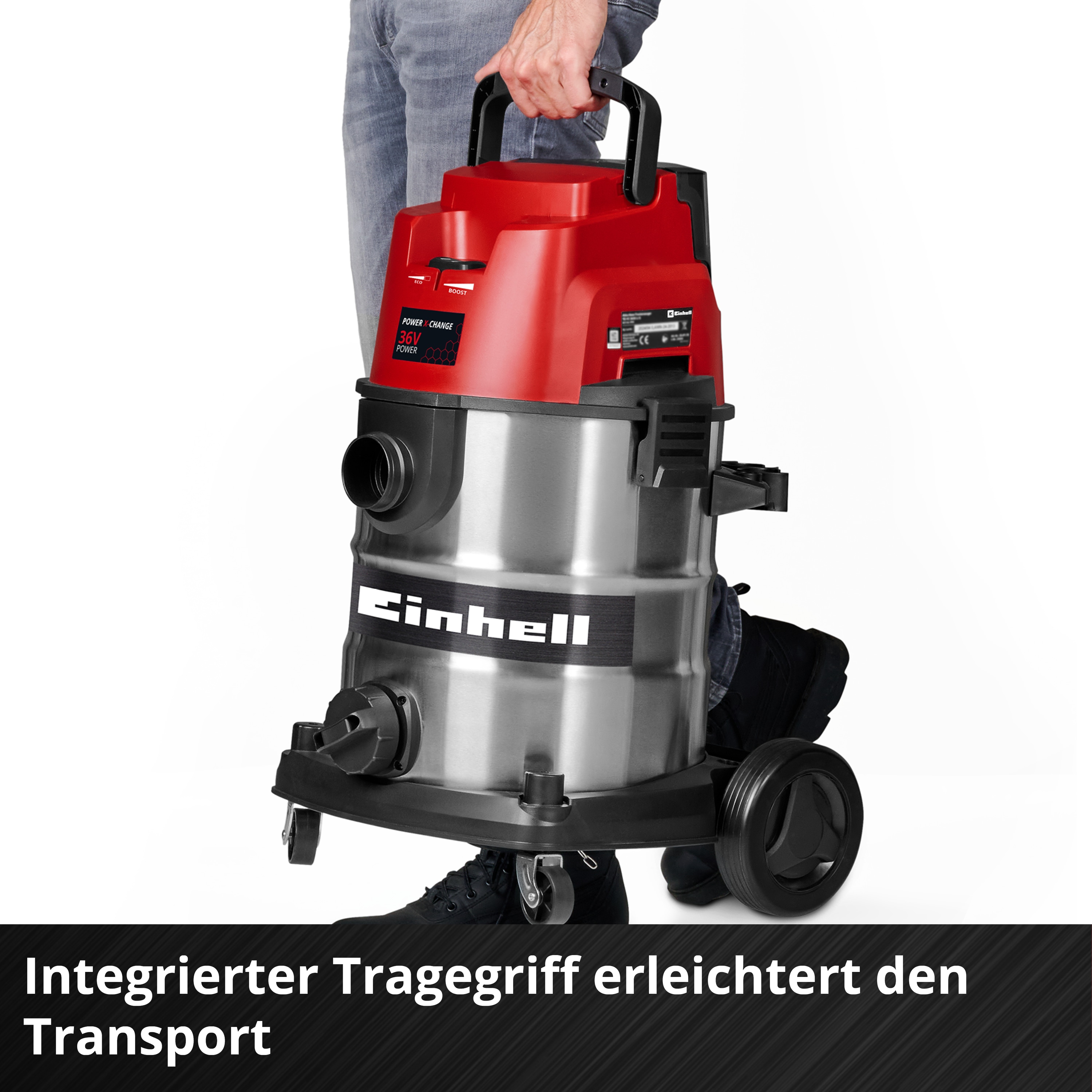 EINHELL Akku-Nass-Trockensauger TE-VC 36/25 Li S-Solo