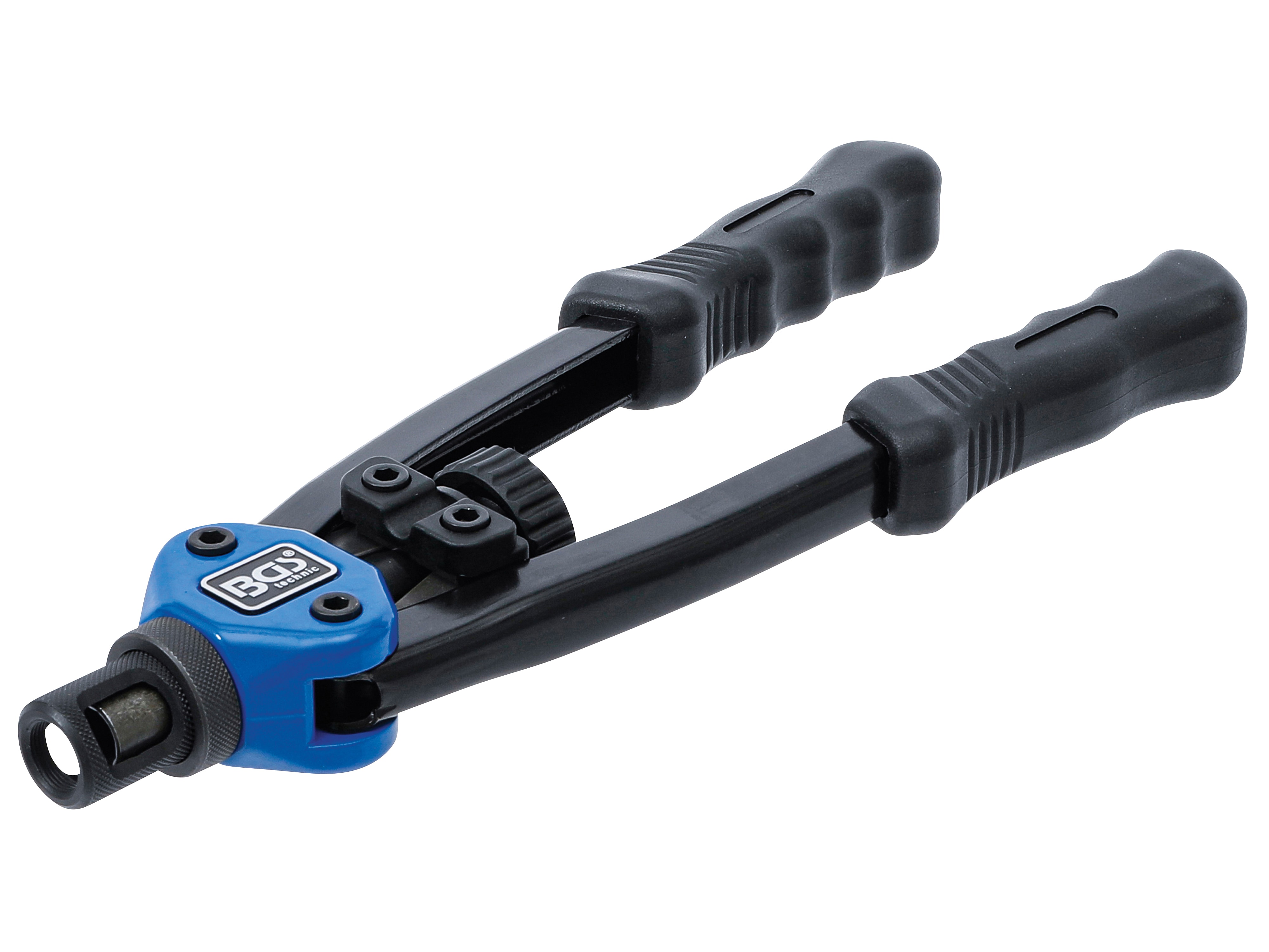 BGS TECHNIC Nietmutternzangen-Set, M3 - M10, 68-teilig