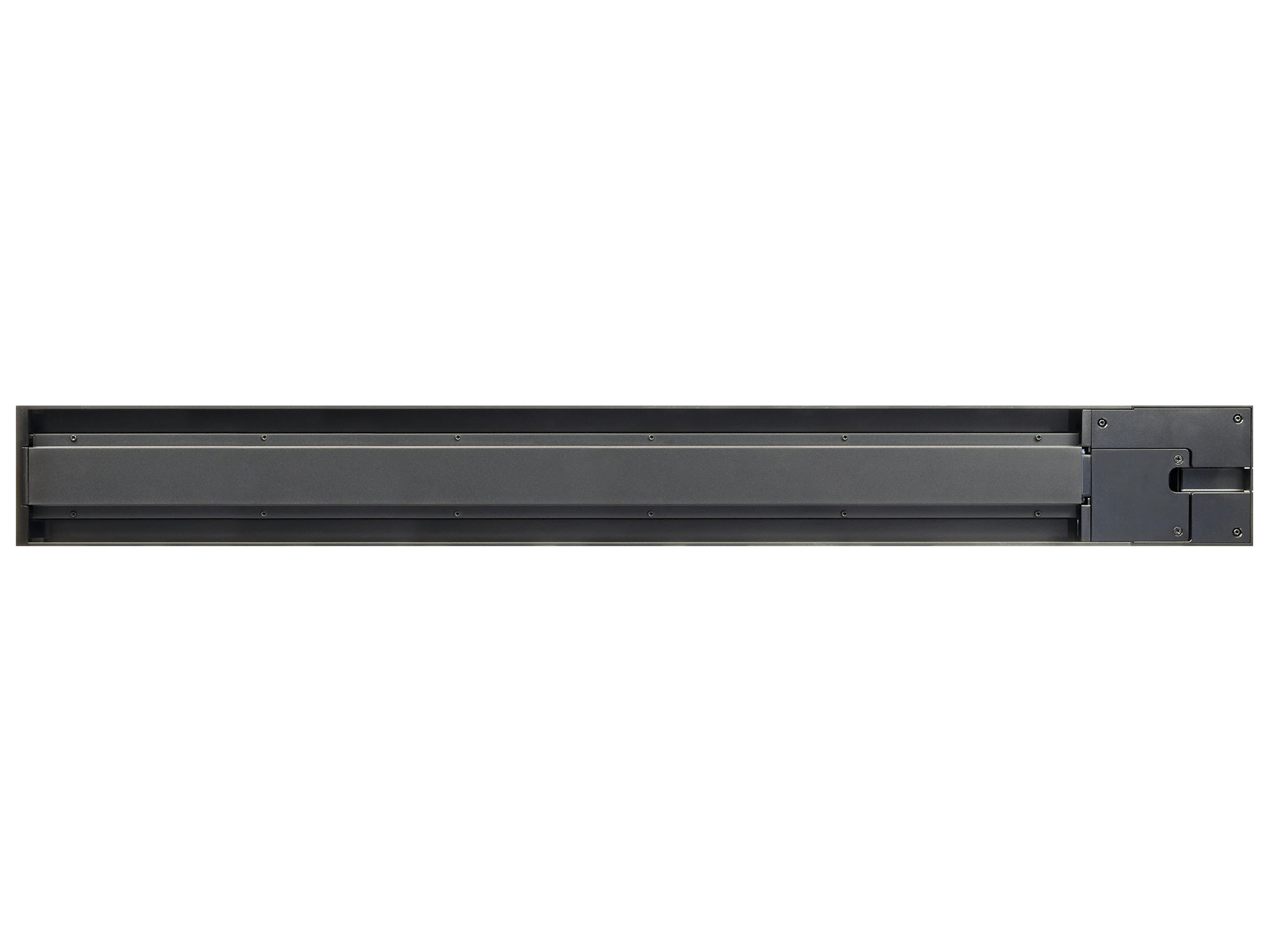 SCHWAIGER Modulare Stromschiene, schwarz, 75 cm