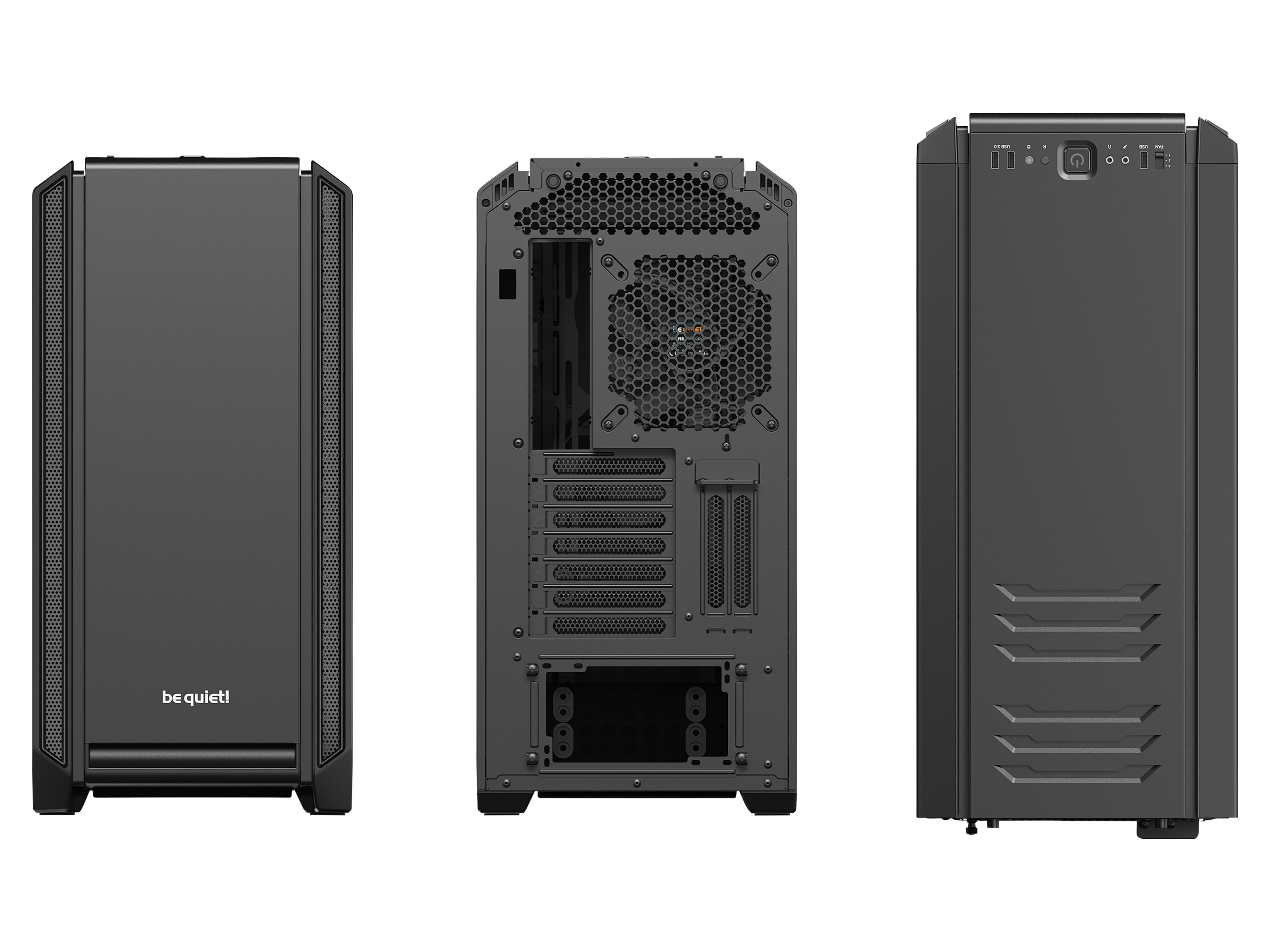 BE QUIET! Midi Tower Silent Base 601 schwarz