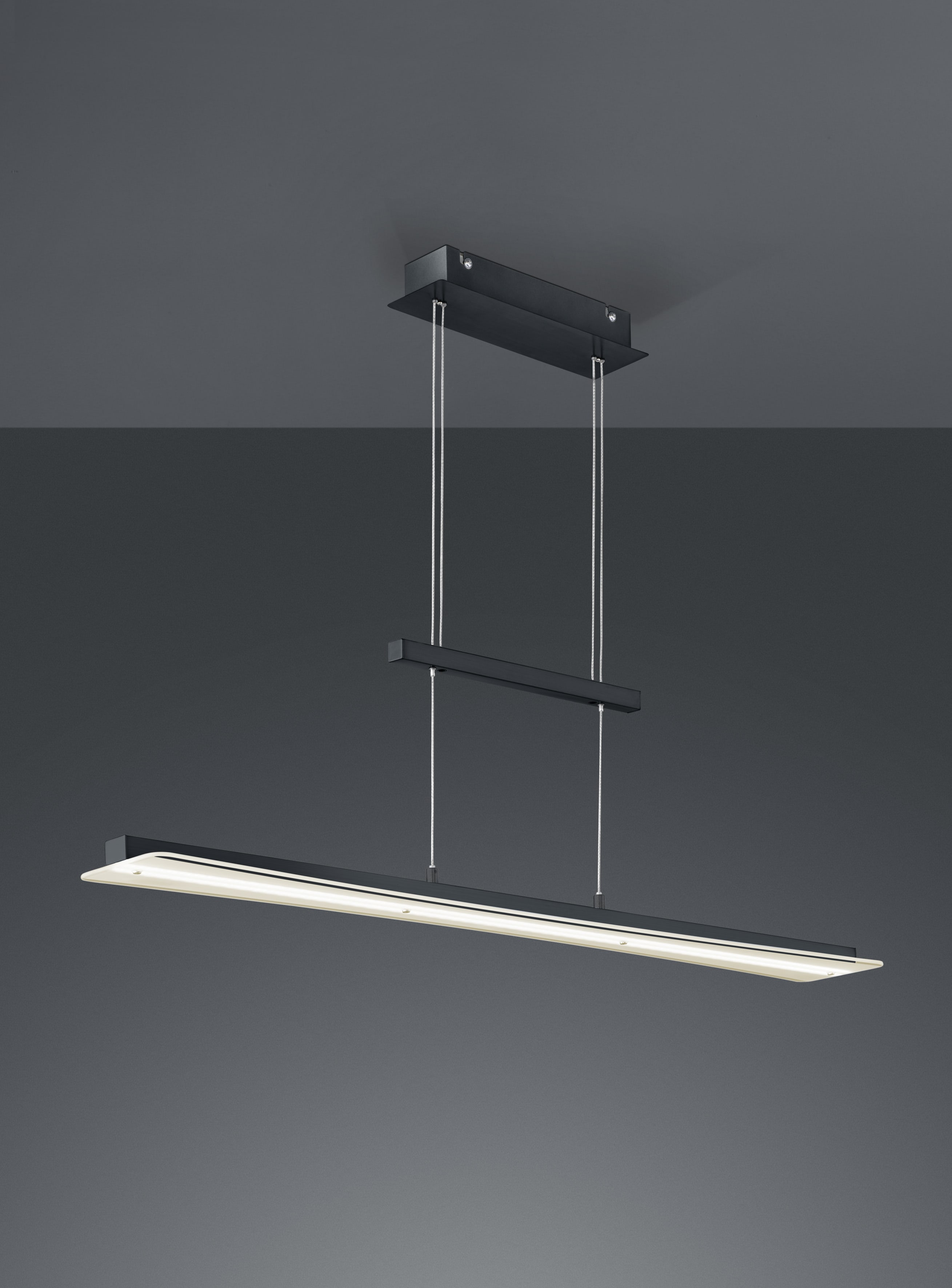 REALITY LED-Pendelleuchte Smash R32421132 schwarz, 18 W, 1980 lm, CCT