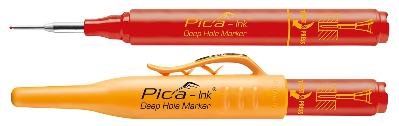 PICA Ink Tieflochmarker 150/40/SB, rot