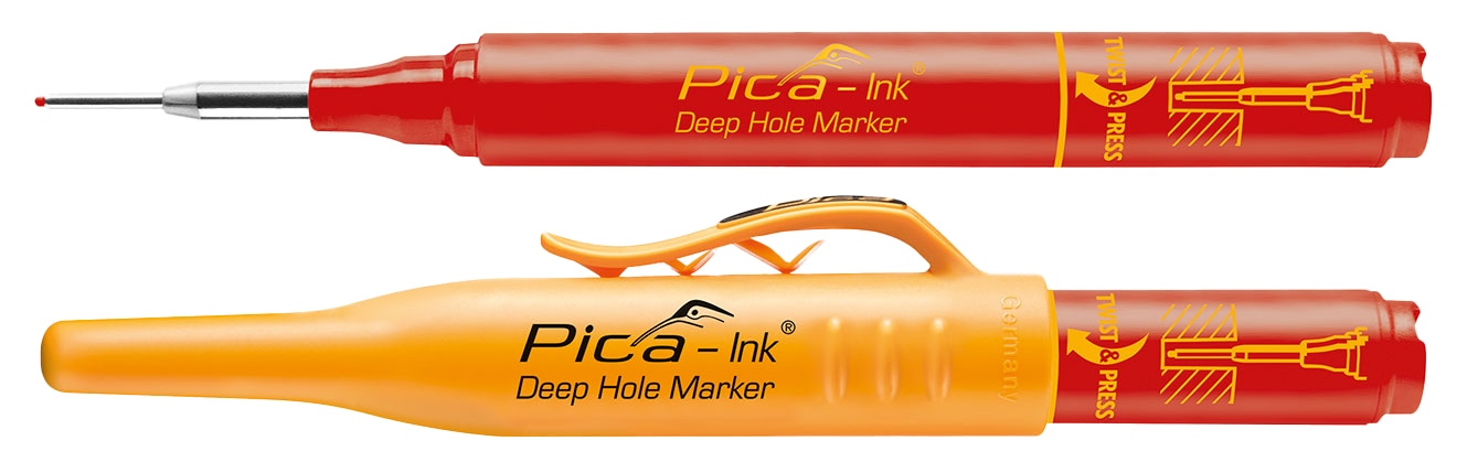 PICA Ink Tieflochmarker 150/40/SB, rot PICA Ink Tieflochmarker 150/40/SB, rot