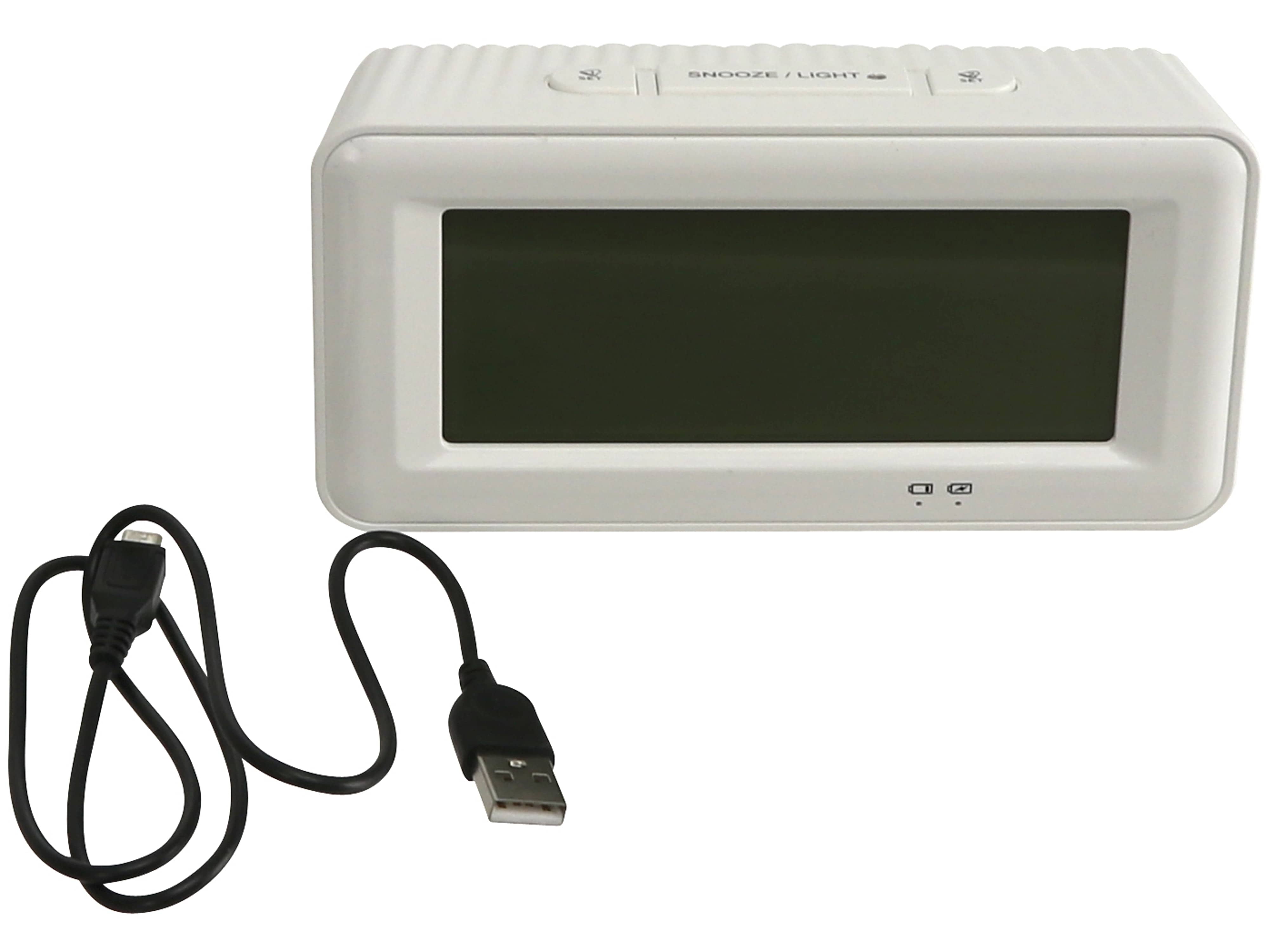 Funkwecker, 805-02-2020-03, weiß, B-Ware