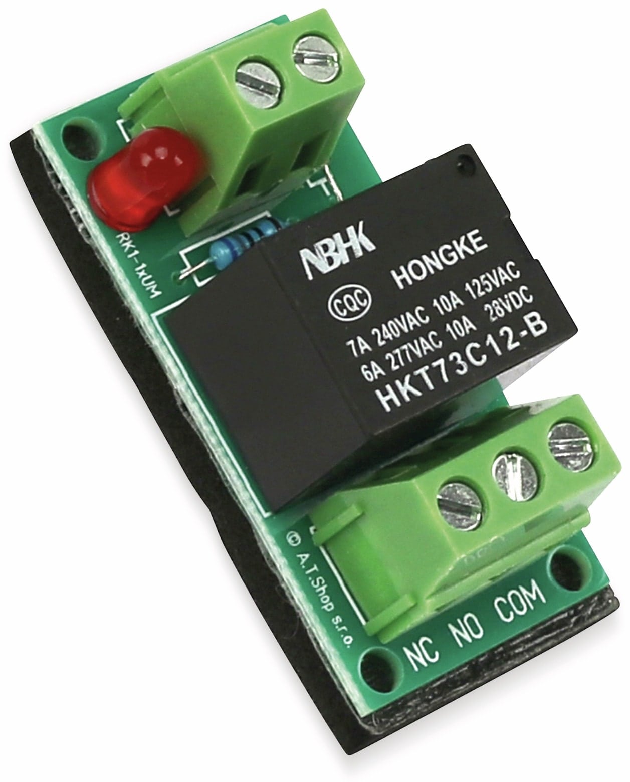 Relaismodul RK1-1xUM, 12V-/370Ω