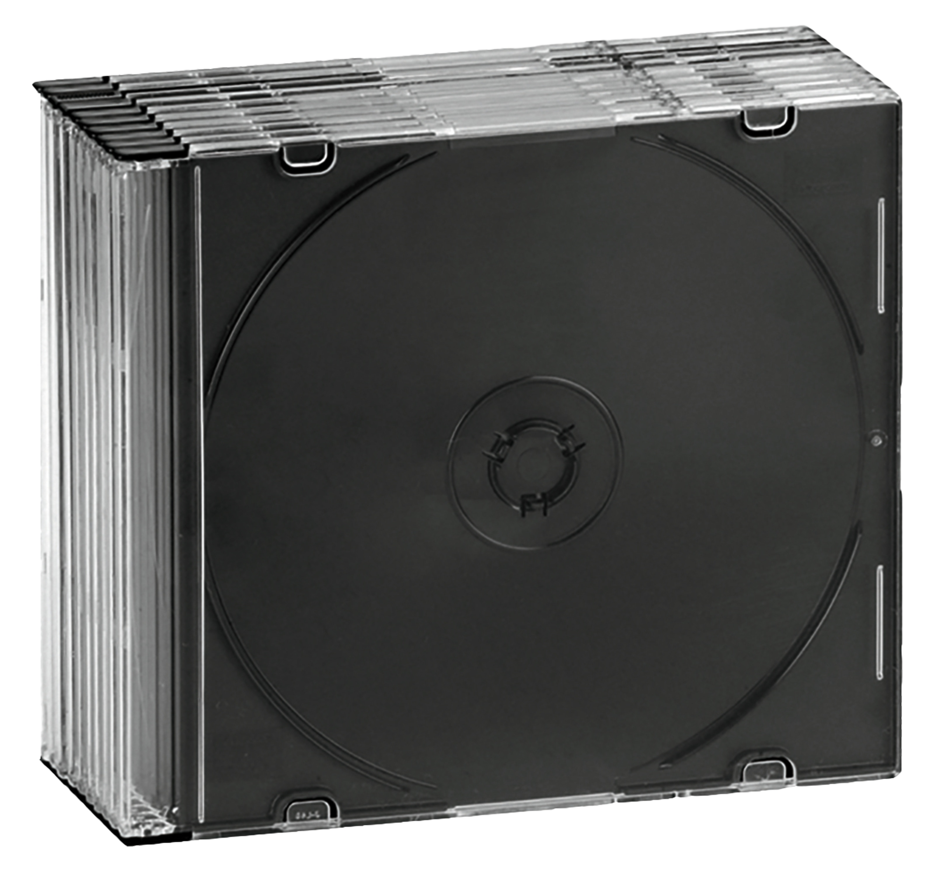 INTENSO CD-Hüllen Slimcase 10er Pack