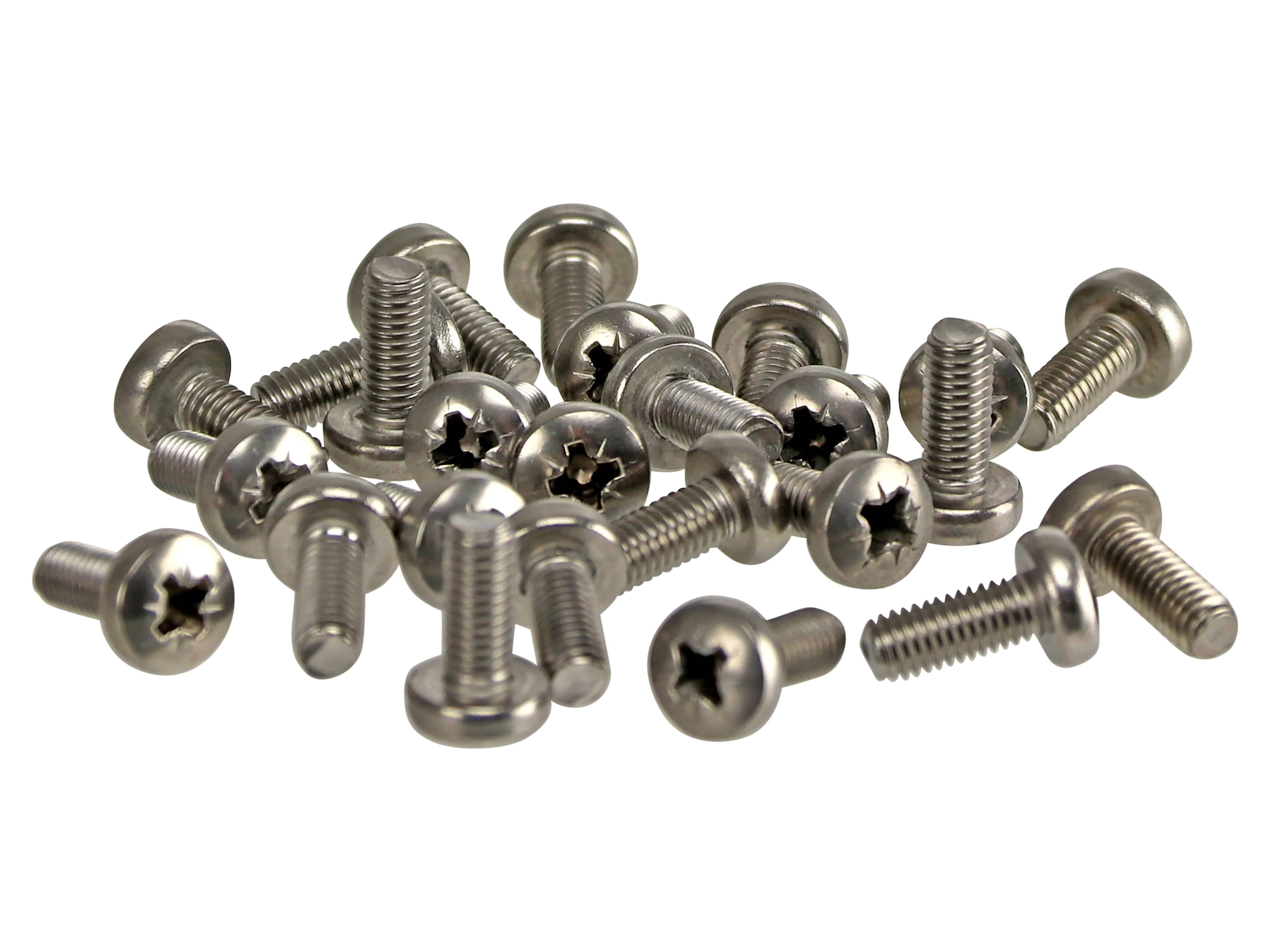 Linsenkopfschraube M5x12, Edelstahl, 25 Stück Linsenkopfschraube M5x12, Edelstahl, 25 Stück