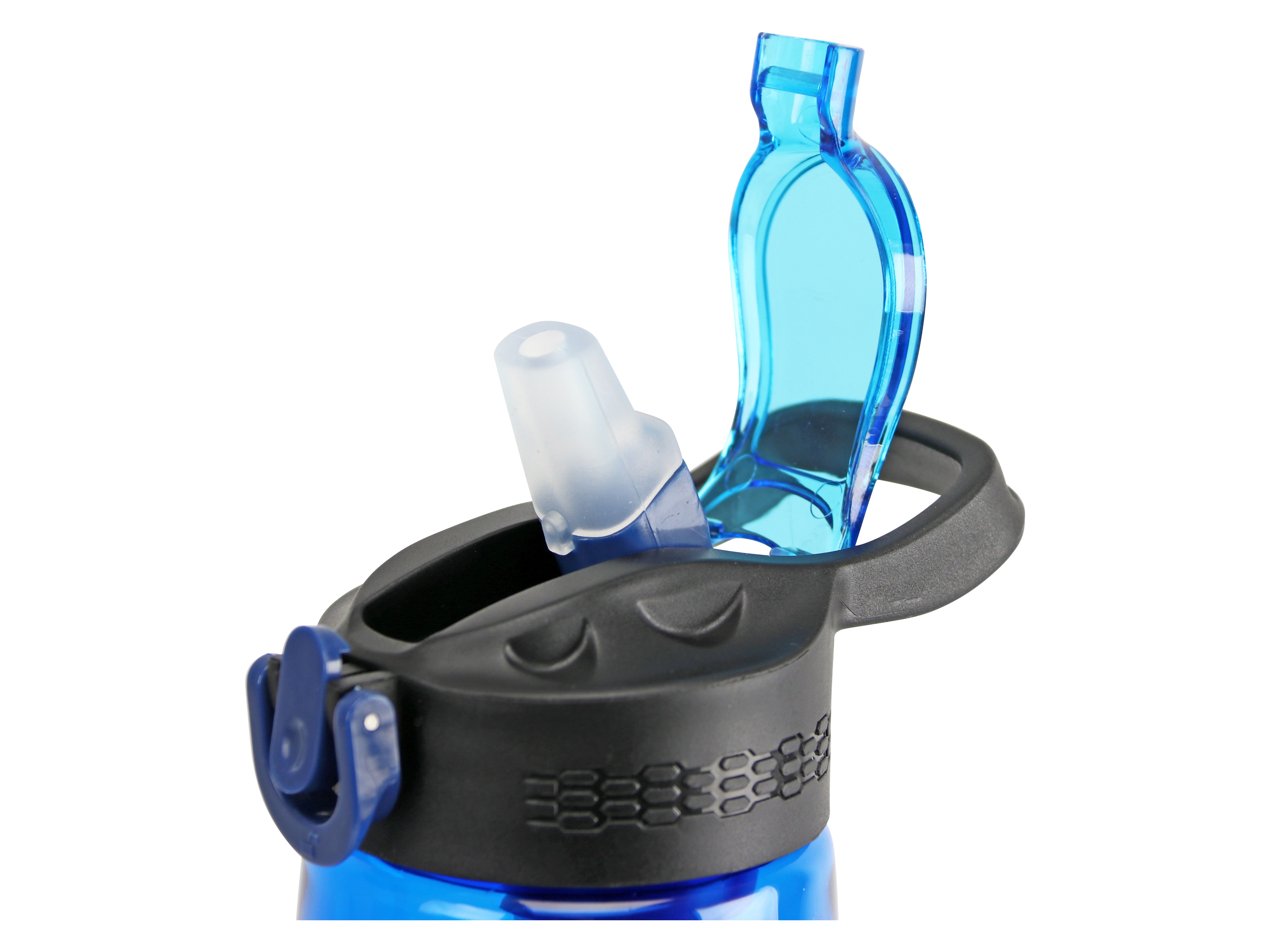 Wasserfilterflasche Tritan, 650ml, blau