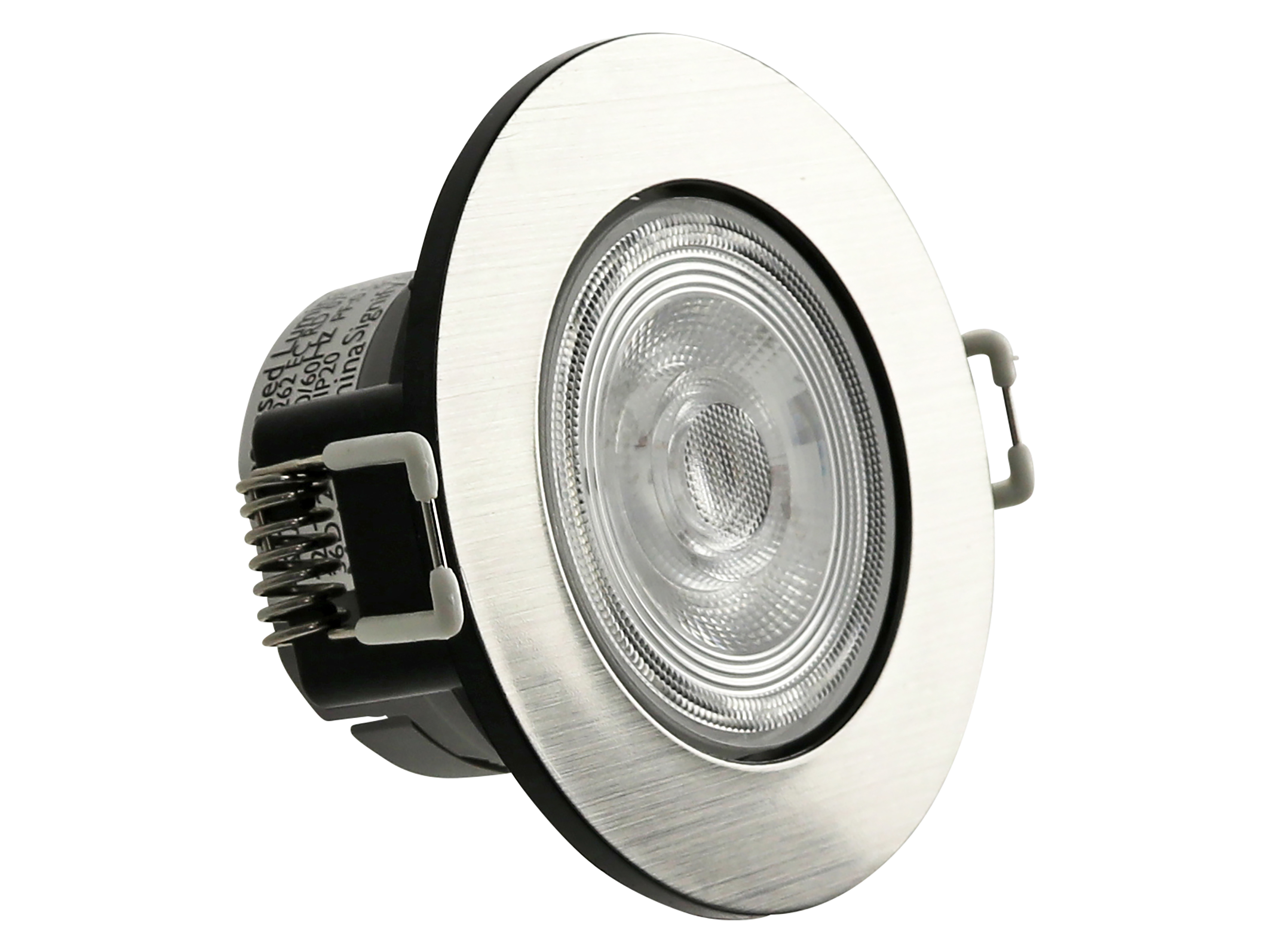 LED-Einbauleuchte, PHILIPS, TARAGON, 380lm, 4,5W, 2700K, silber