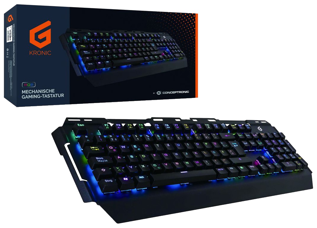CONCEPTRONIC Gaming-Tastatur Kronic schwarz CONCEPTRONIC Gaming-Tasatur Kronic01 schwarz