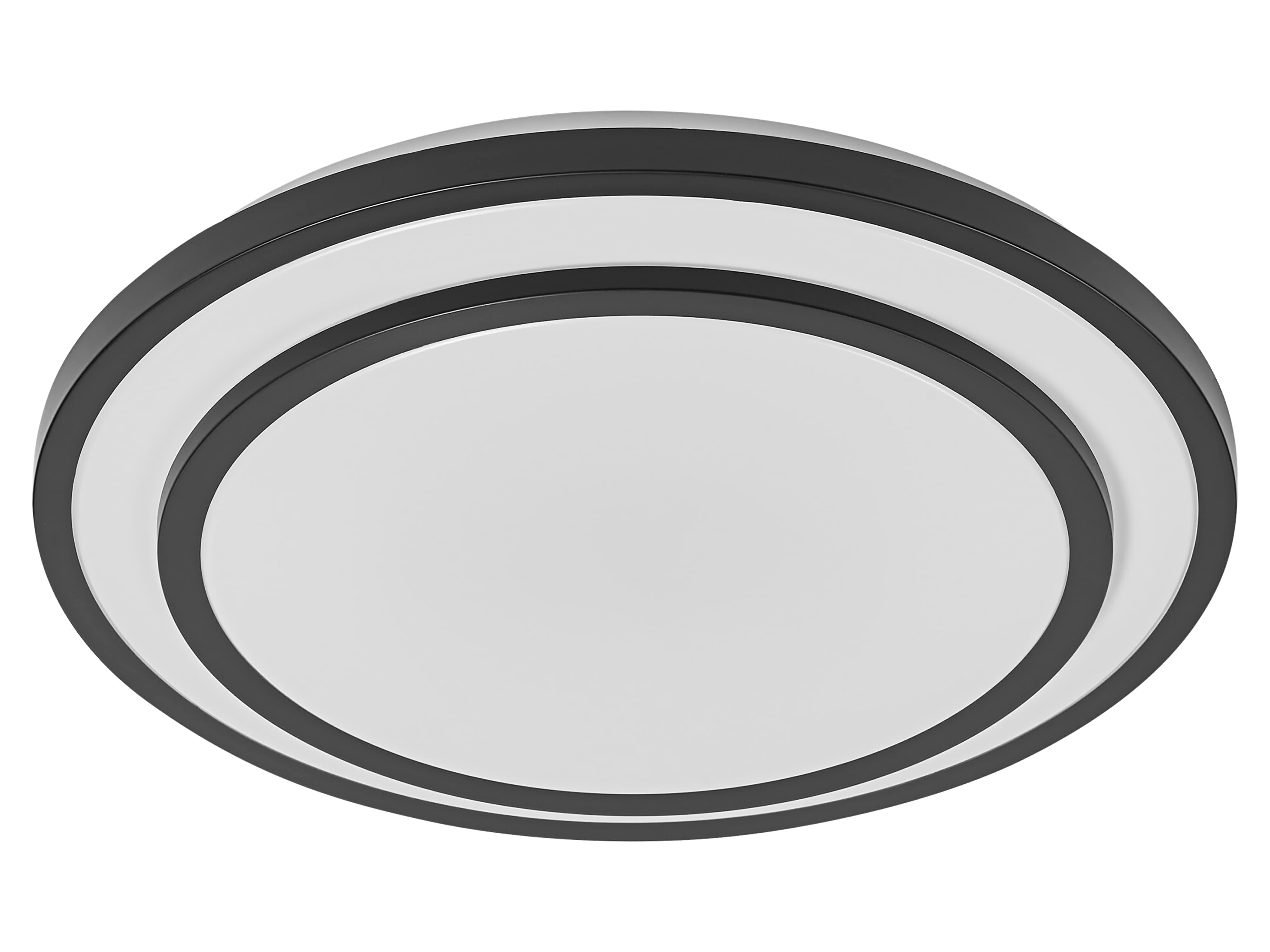 OSRAM LED-Deckenleuchte, 24W, 3000K, 1450lm, warmweiß, IP20, schwarz, Ø39cm OSRAM LED-Deckenleuchte, 24W, 3000K, 1450lm, warmweiß, IP20, schwarz, Ø39cm