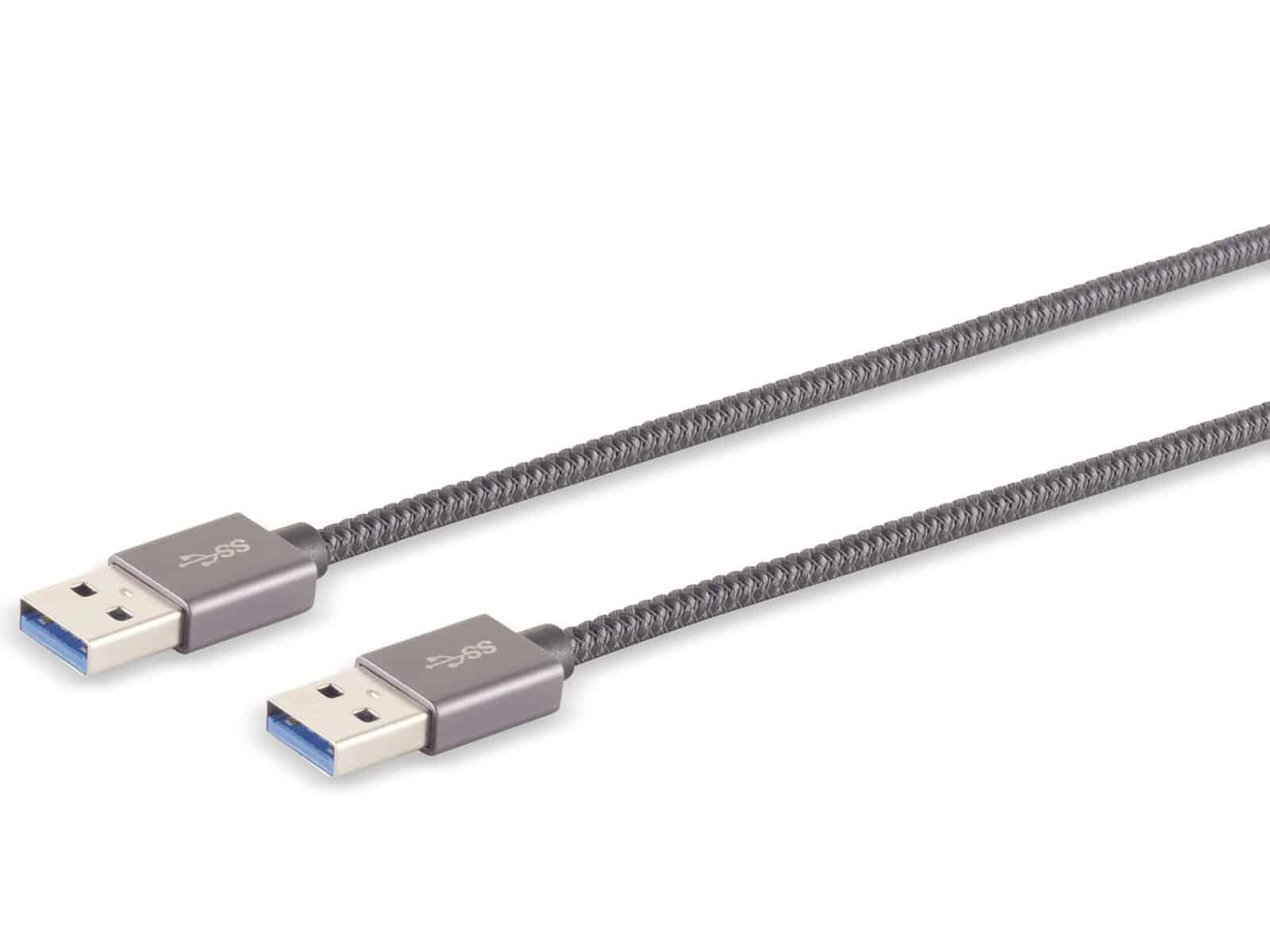 SMART-MULTIMEDIA USB-A Verbindungskabel 3.2 Gen 2, Pro, 0,5m