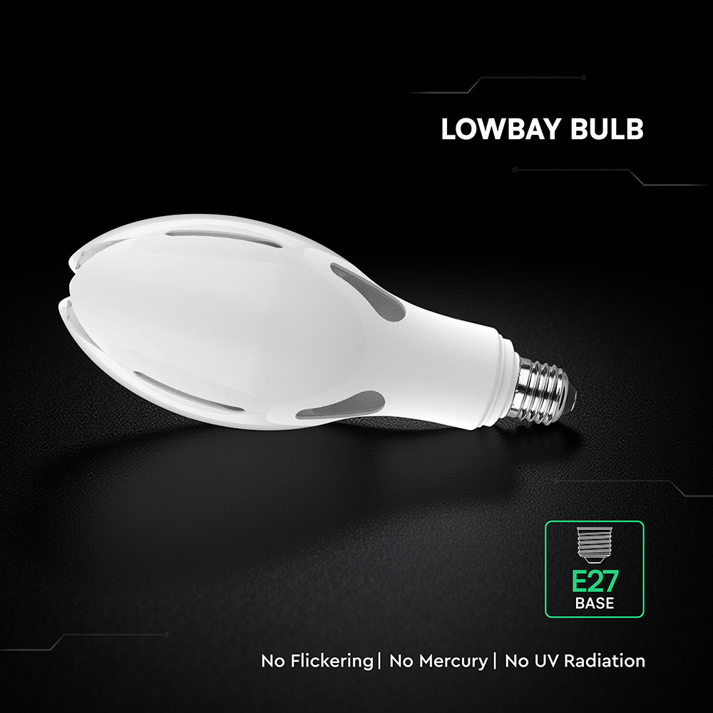 V-TAC LED-Lampe VT-21285-6, EEK: E, 36W, 4000lm, 6500k, E27, 300°,Olive V-TAC LED-Lampe VT-21285-6, EEK: E, 36W, 4000lm, 6500k, E27, 300°,Olive