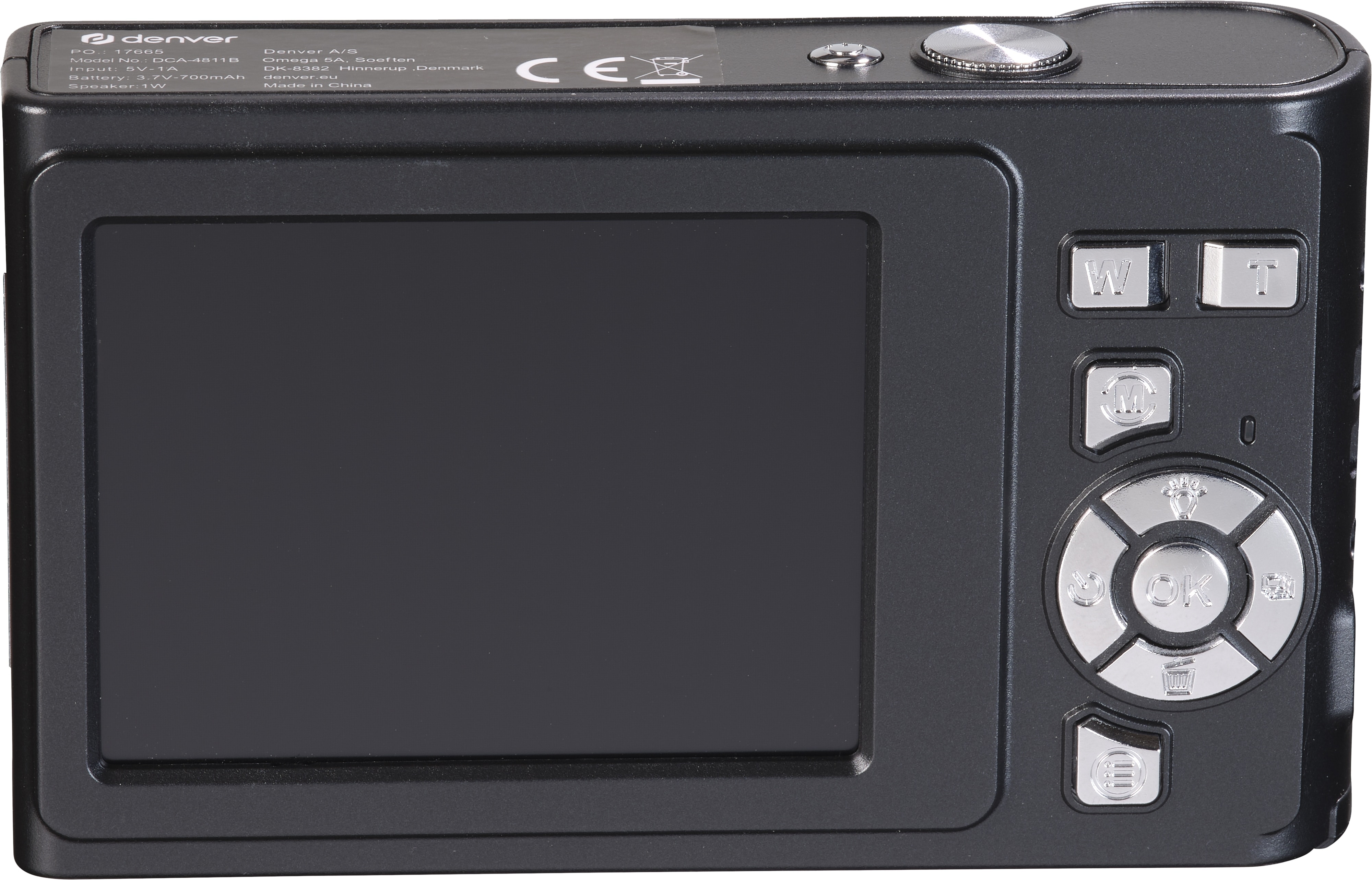 DENVER Digitalkamera DCA-4811B schwarz
