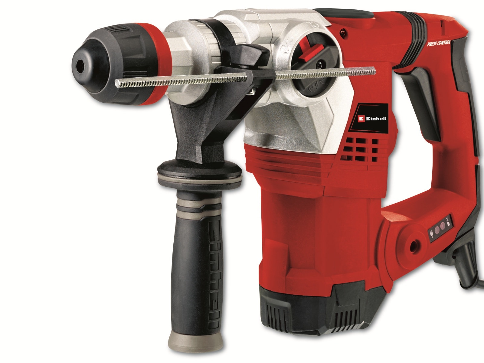 Marteau Perforateur Einhell TE-RH 32 4F Kit - 1250W Avec 3 Forets SDS-Plus - Puissance 5J Pour Perçage Béton