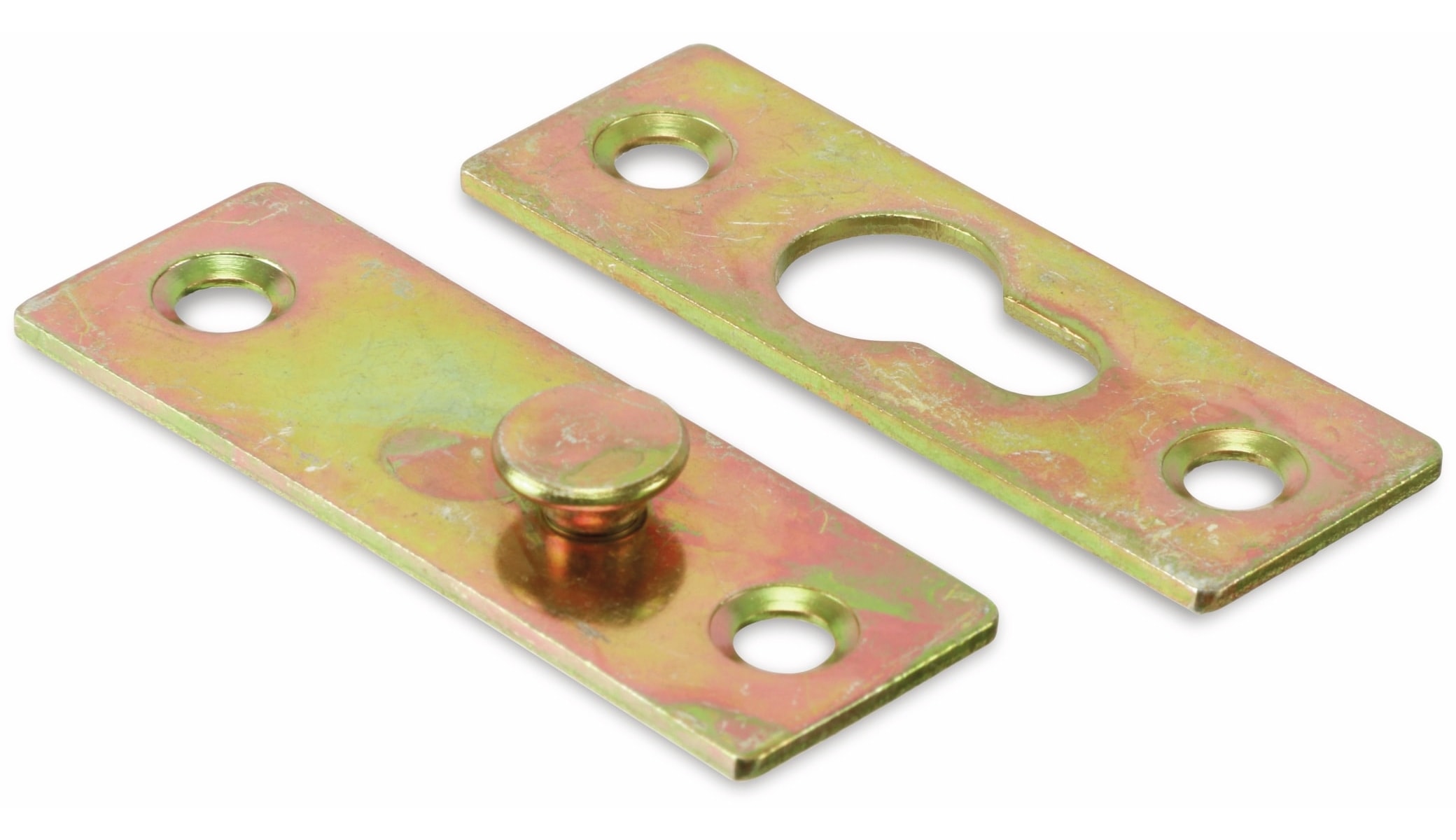 Möbelverbinder-Set, verzinkt, 60x20 mm
