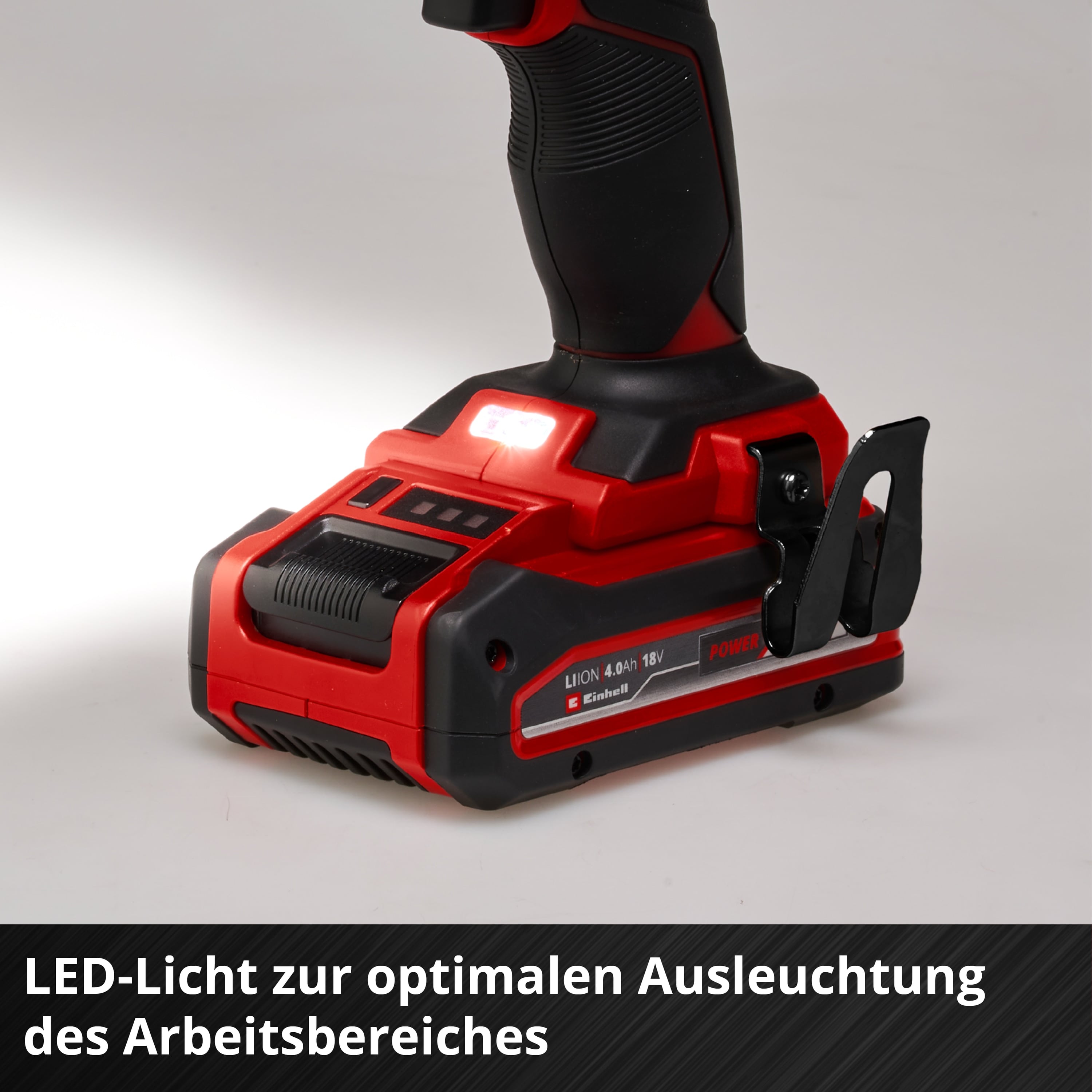 EINHELL Akku-Bohrschrauber TE-CD 18/40 Li Solo + E-Box Koffer S-F