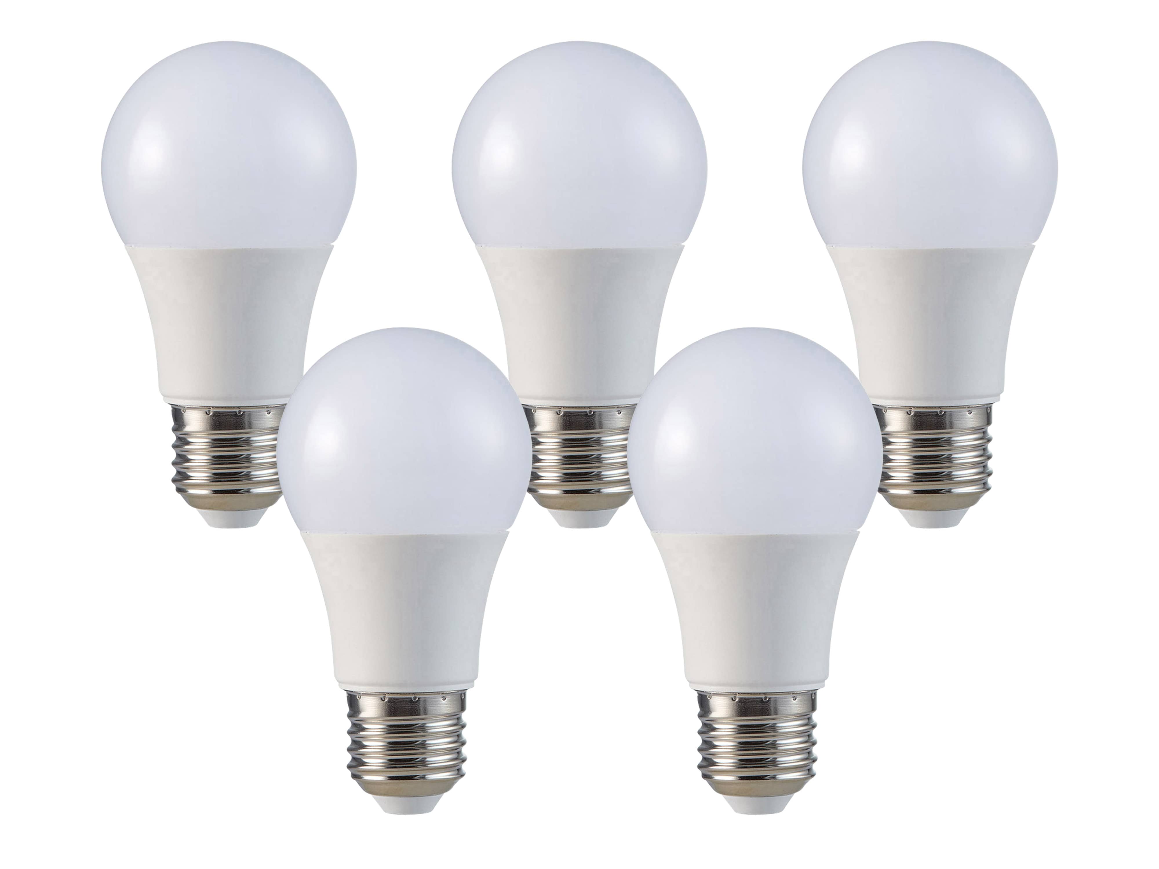 V-TAC LED-Lampe VT-2099, E27, 8,5W, 4000K, 5 Stk