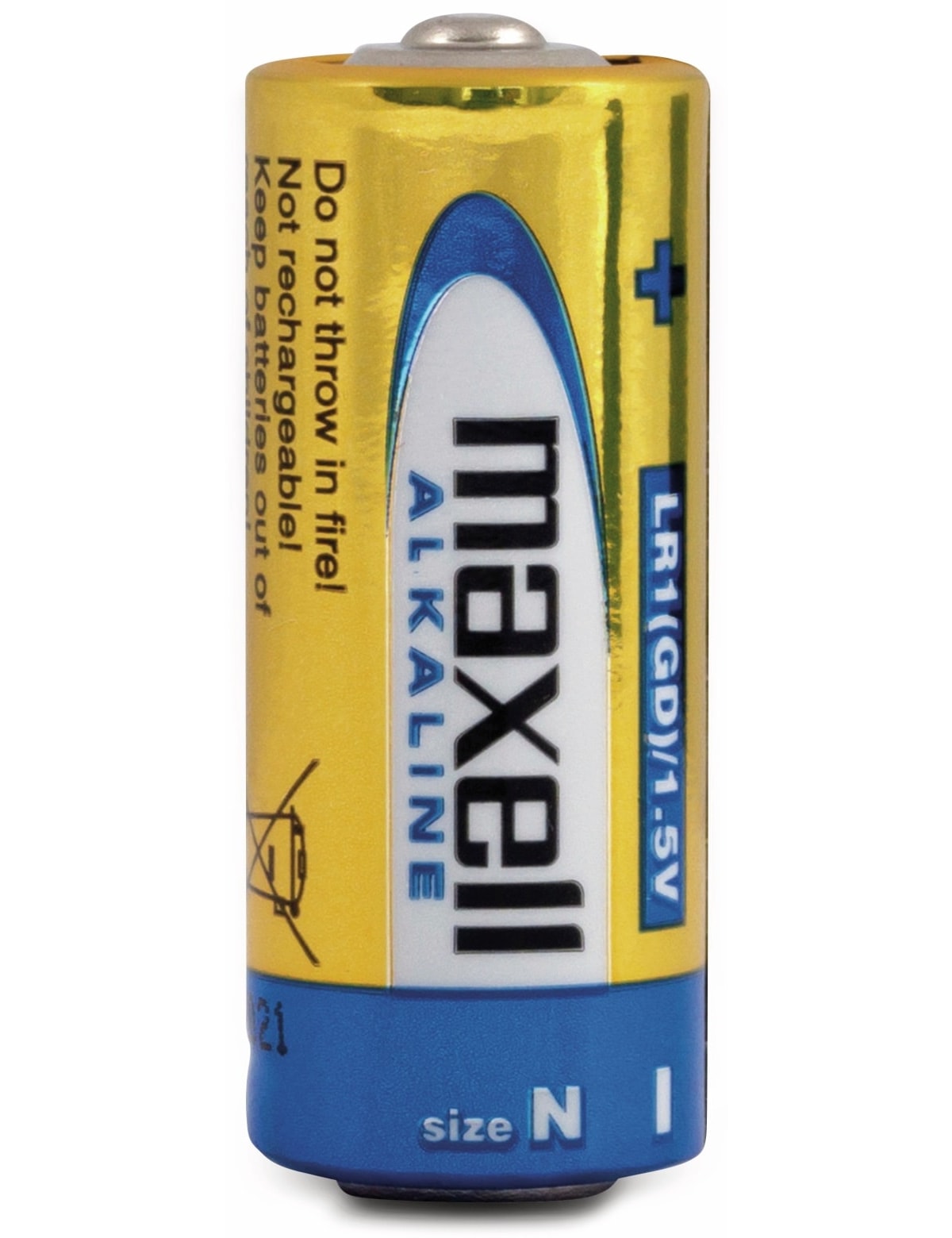 MAXELL Lady-Batterie Alkaline, LR1, 1 Stück