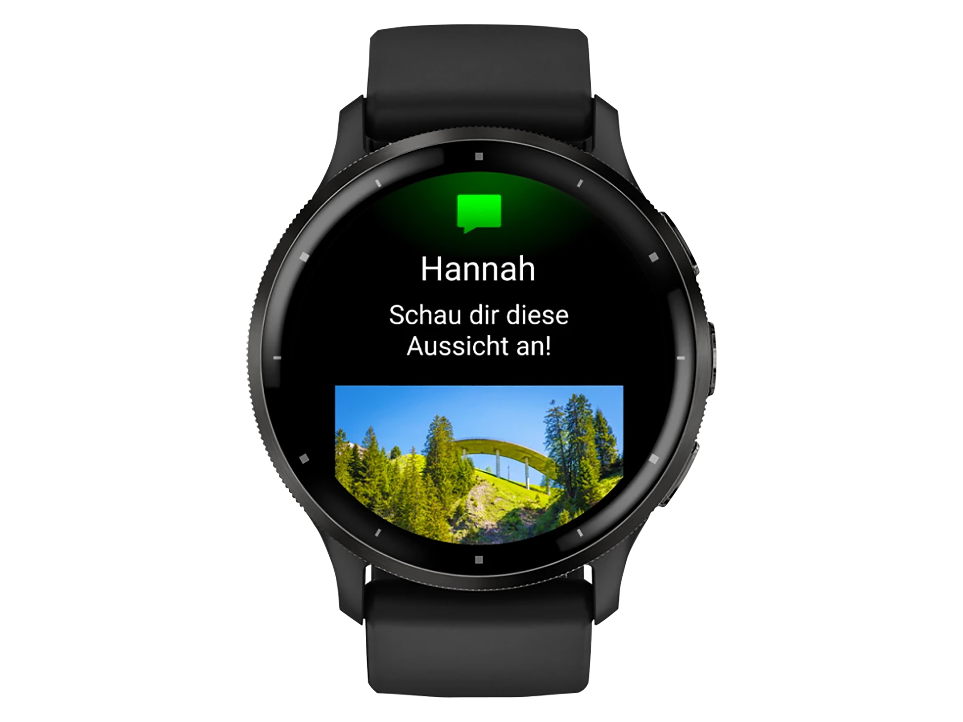 GARMIN Smartwatch Venu 3 schwarz/schiefergrau Silikon GARMIN Smartwatch Venu 3 schwarz/schiefergrau Silikon