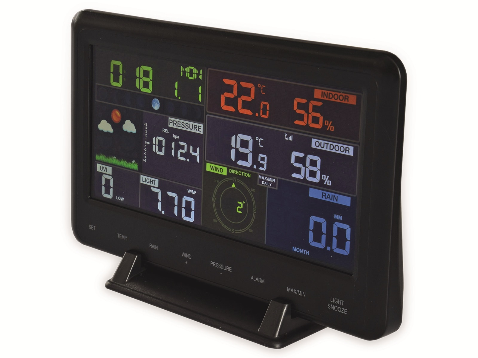 CHILITEC Funk-Wetterstation CTW-902, WiFi CHILITEC Funk-Wetterstation CTW-902, WiFi