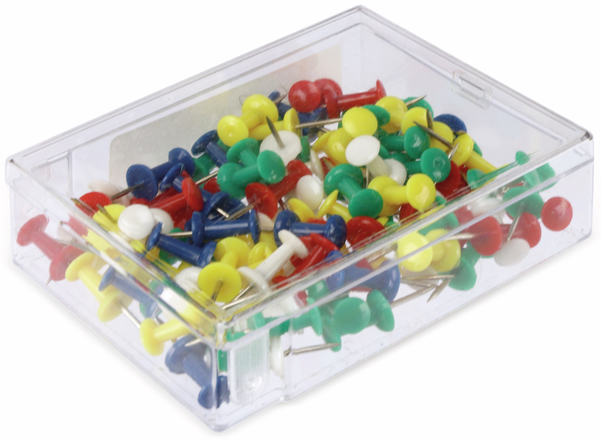 Reißnägel-Set, mit Kunstoffbox, 100 St.