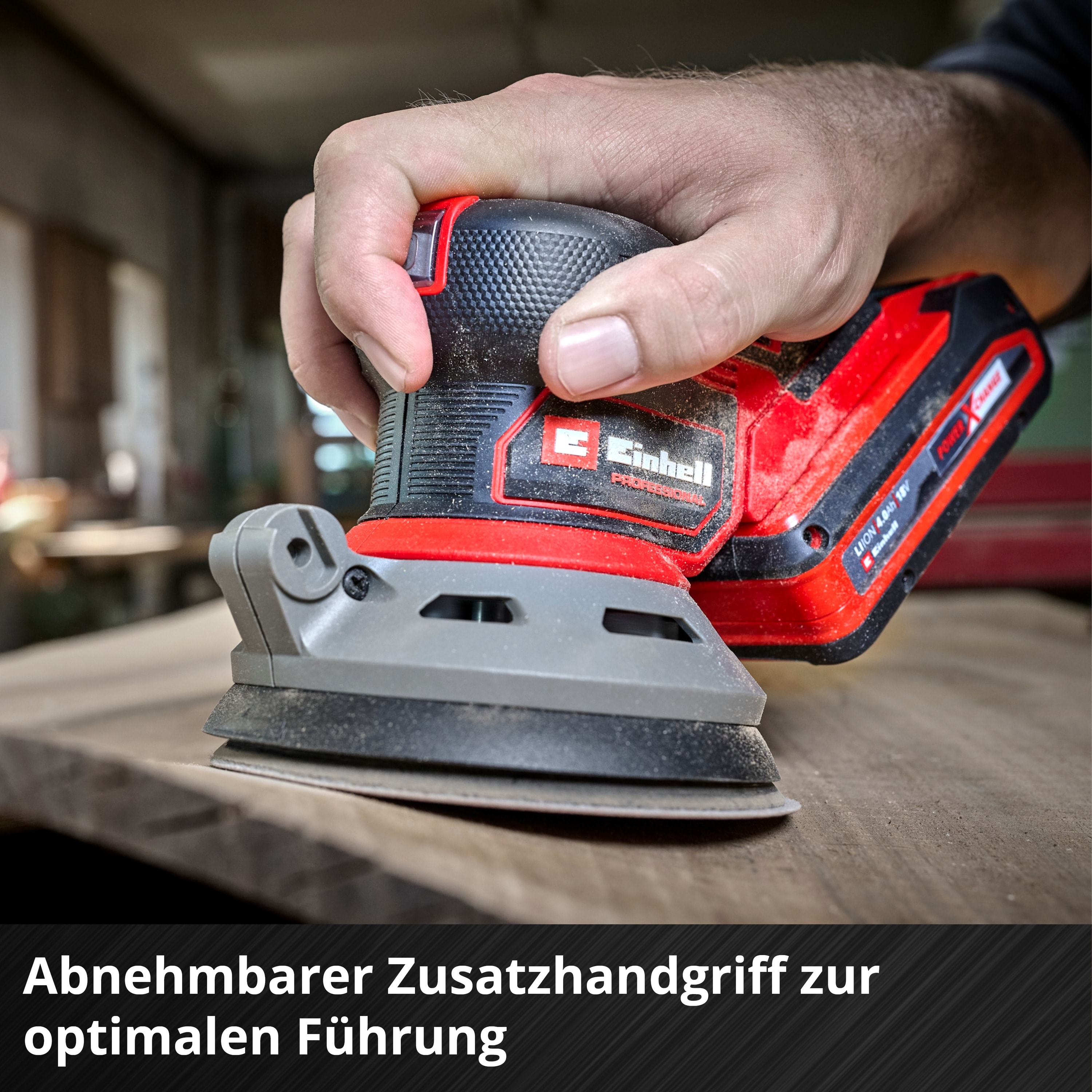 EINHELL PROFESSIONAL Akku-Exzenterschleifer TP-RS 18/32 Li BL-Solo